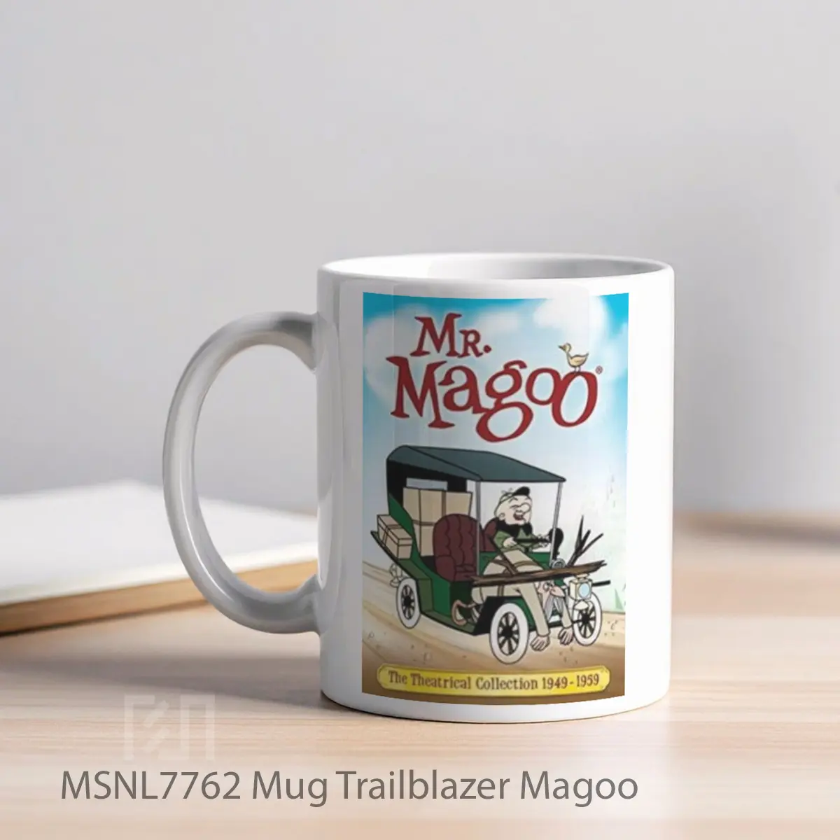 Mug Trailblazer Magoo Gelas Keramik Tema Film MSNL7762 - Tampak Kiri