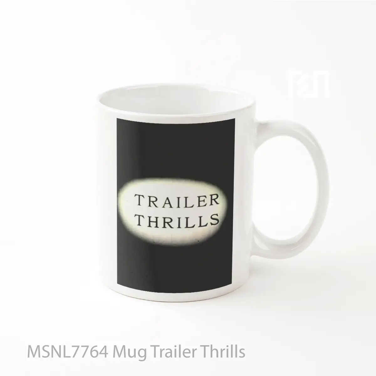 Mug Trailer Thrills Gelas Keramik Tema Film MSNL7764