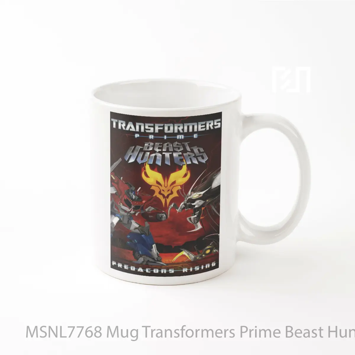 Mug Transformers Prime Beast Hunters Predacons Rising Gelas Keramik Tema Film MSNL7768