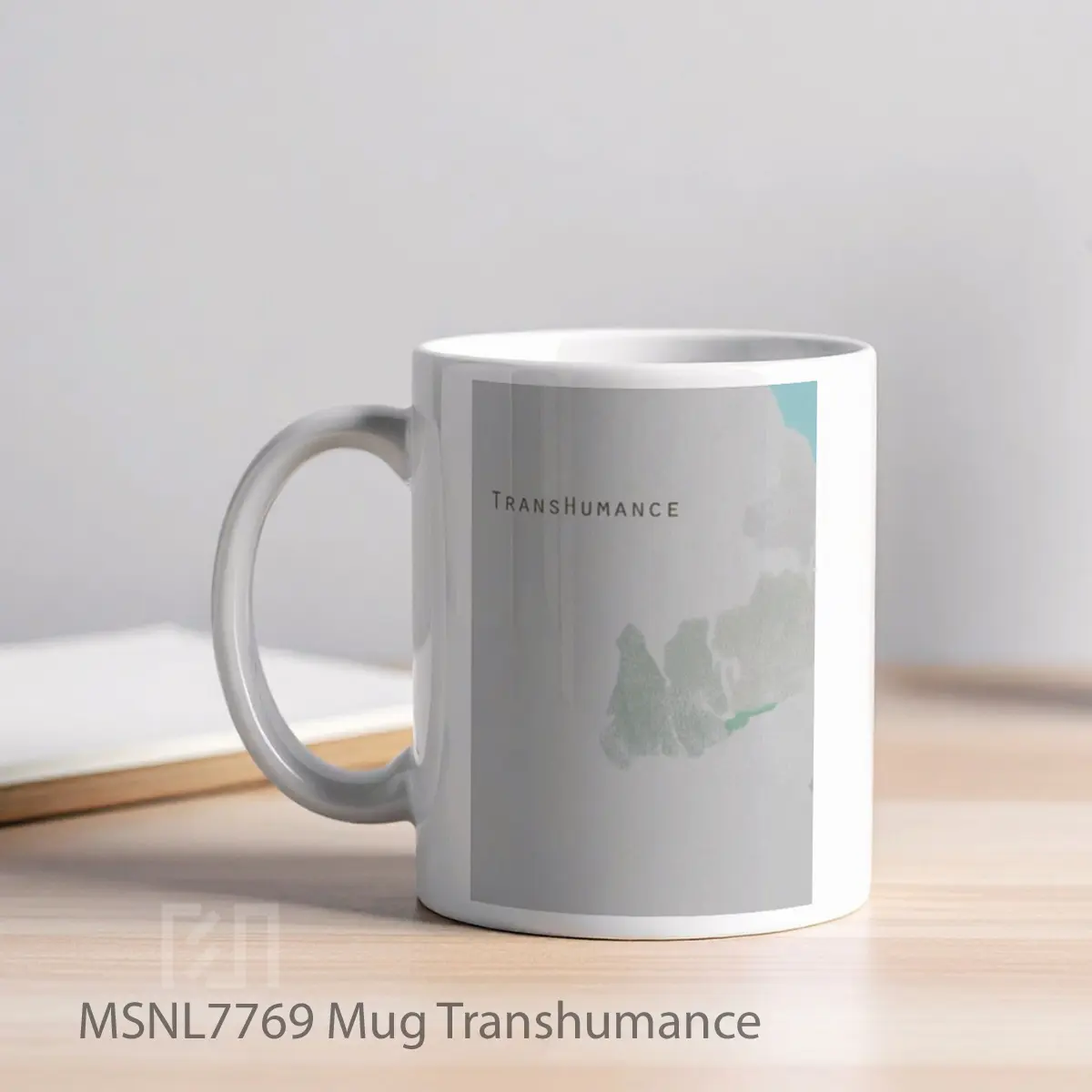 Mug Transhumance Gelas Keramik Tema Film MSNL7769 - Tampak Kiri