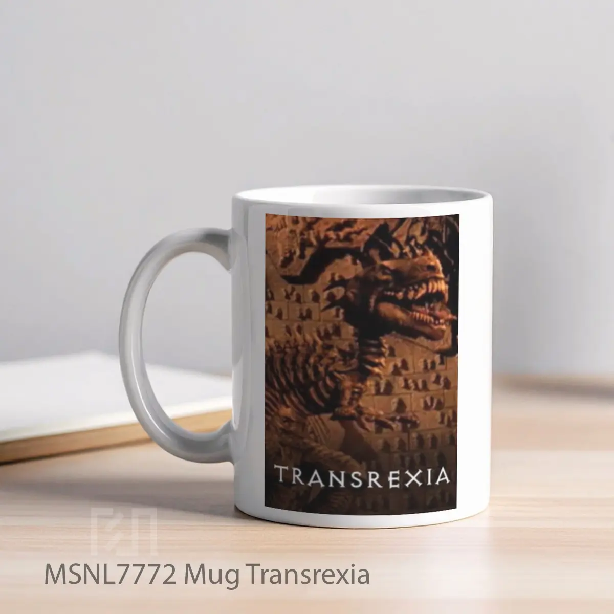 Mug Transrexia Gelas Keramik Tema Film MSNL7772 - Tampak Kiri