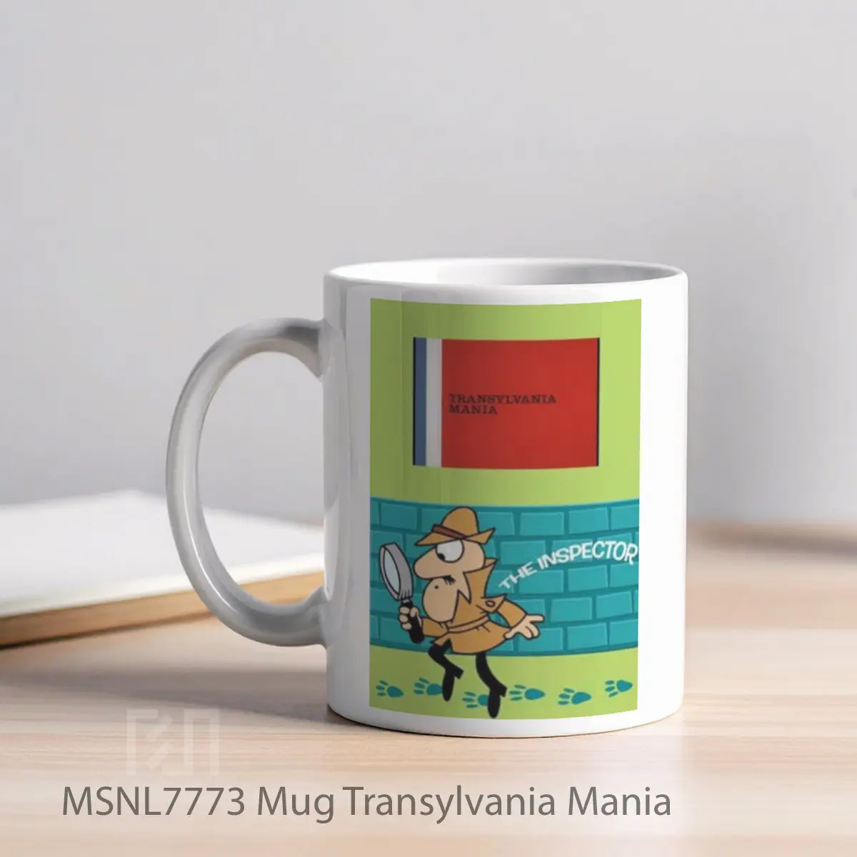 Mug Transylvania Mania Gelas Keramik Tema Film MSNL7773 - Tampak Kiri