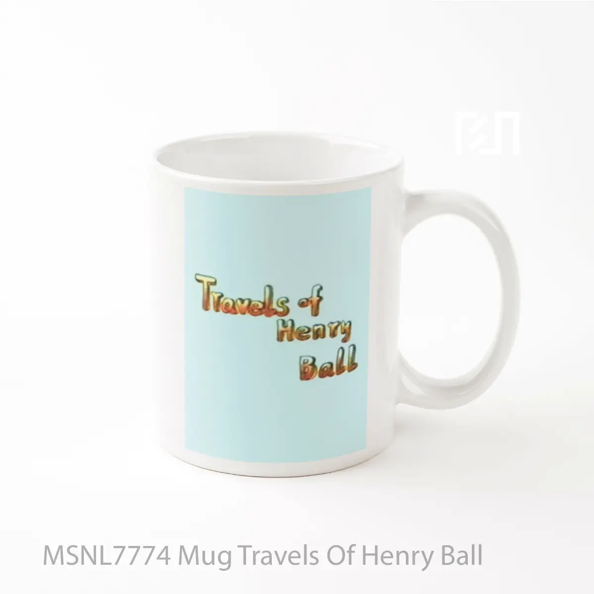 Mug Travels Of Henry Ball Gelas Keramik Tema Film MSNL7774