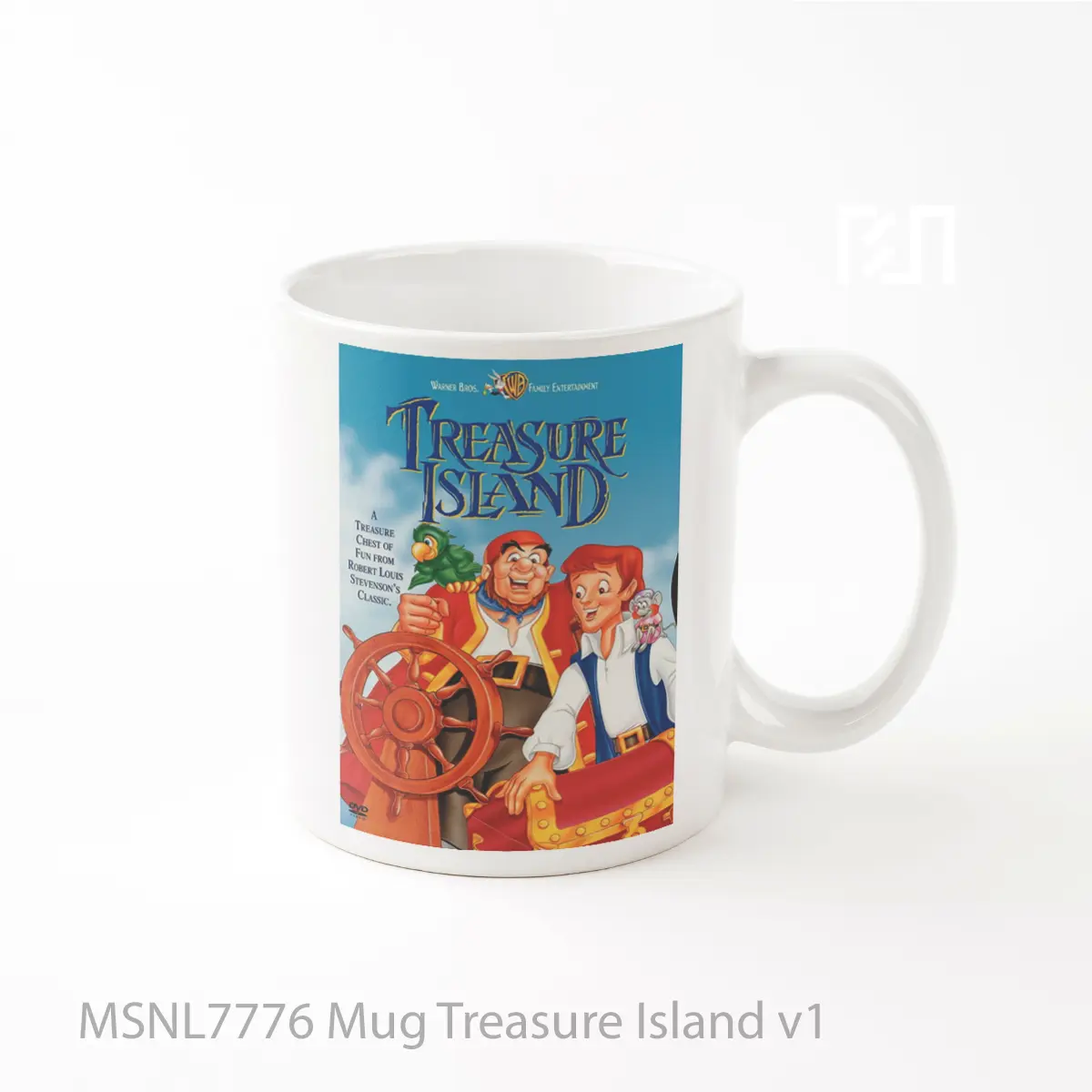 Mug Treasure Island V1 Gelas Keramik Tema Film MSNL7776
