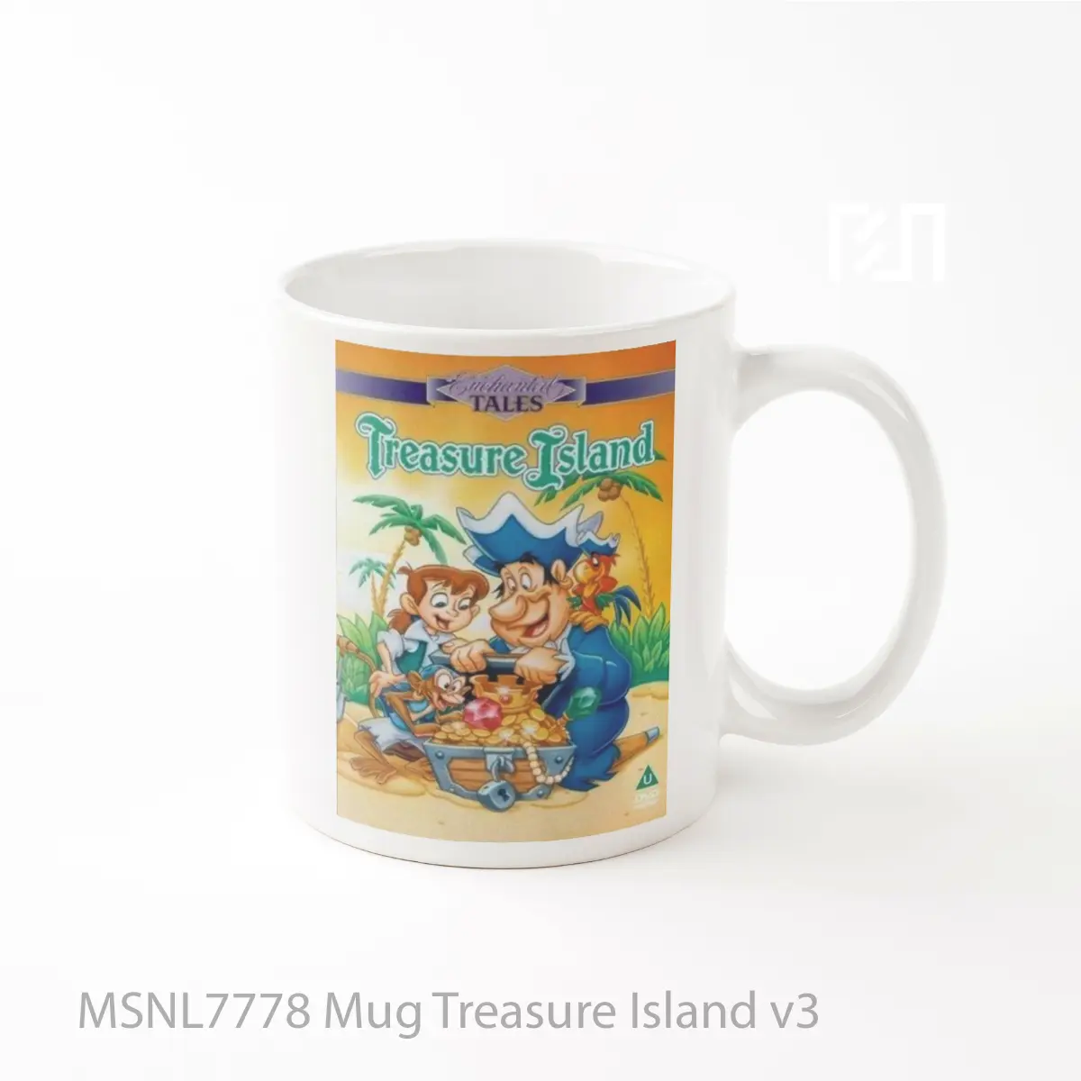 Mug Treasure Island V3 Gelas Keramik Tema Film MSNL7778