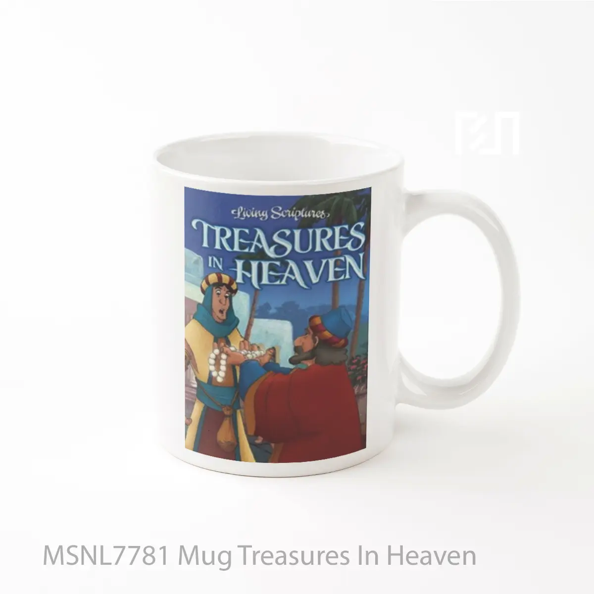 Mug Treasures In Heaven Gelas Keramik Tema Film MSNL7781