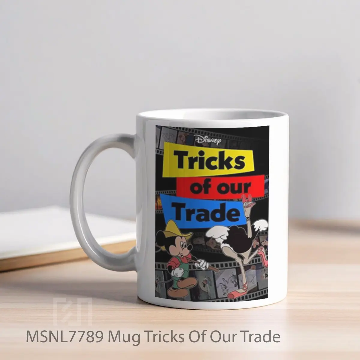 Mug Tricks Of Our Trade Gelas Keramik Tema Film MSNL7789 - Tampak Kiri