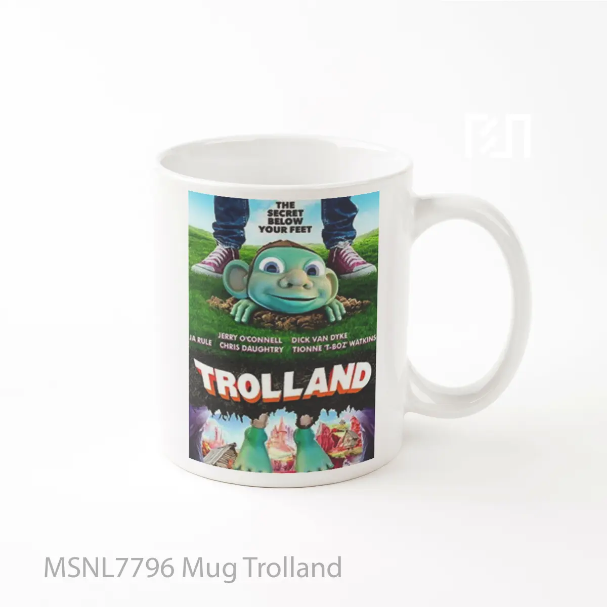Mug Trolland Gelas Keramik Tema Film MSNL7796