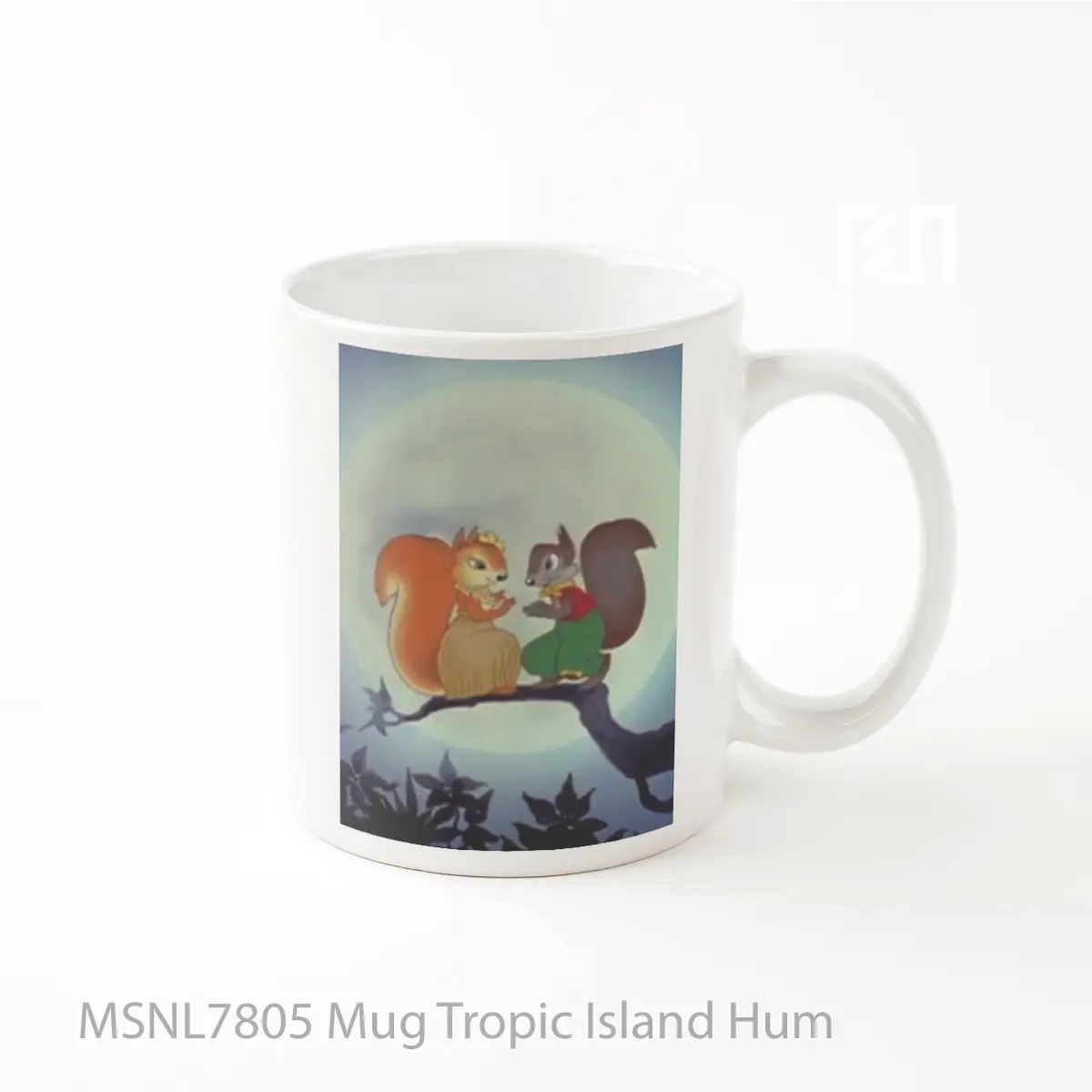 Mug Tropic Island Hum Gelas Keramik Tema Film MSNL7805