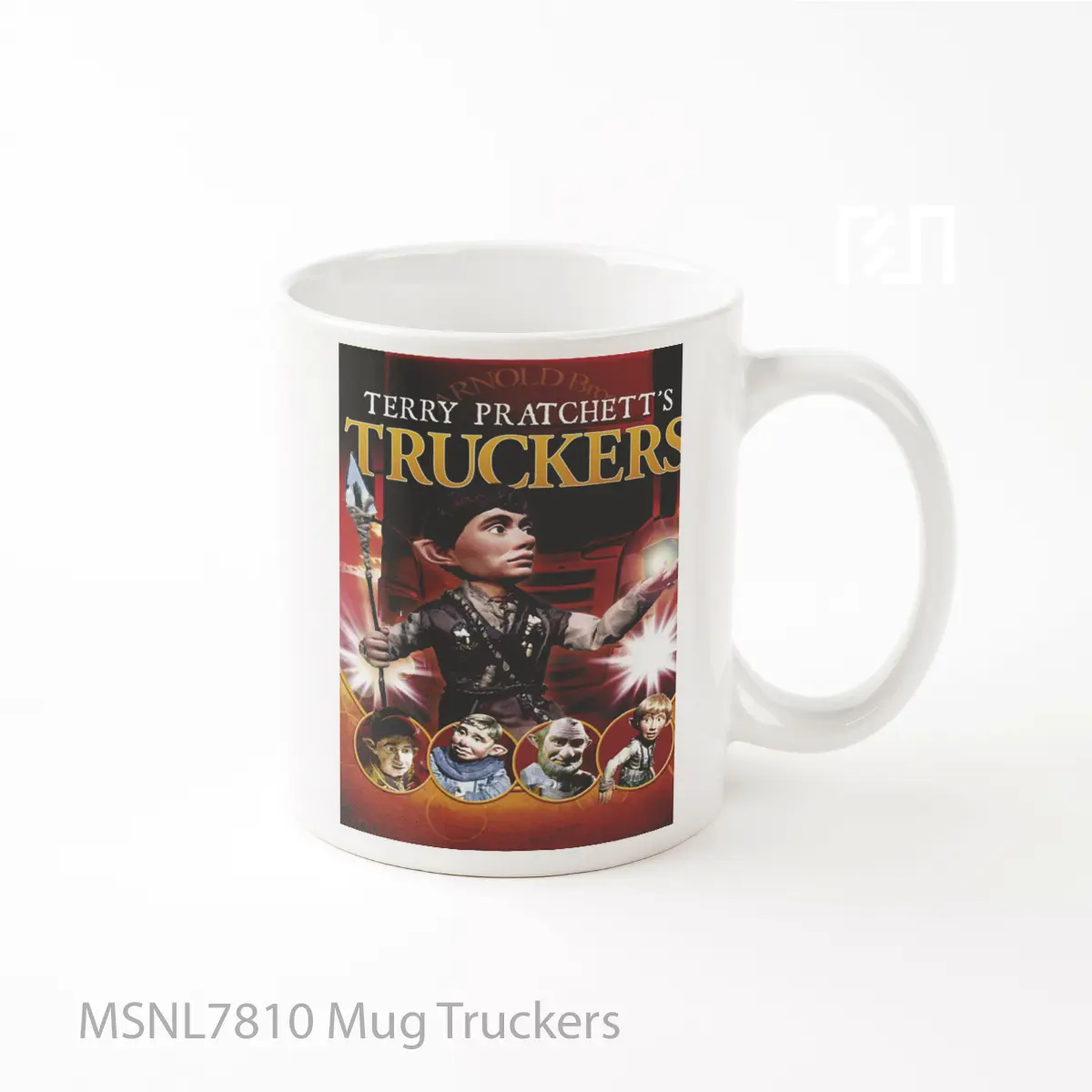 Mug Truckers Gelas Keramik Tema Film MSNL7810