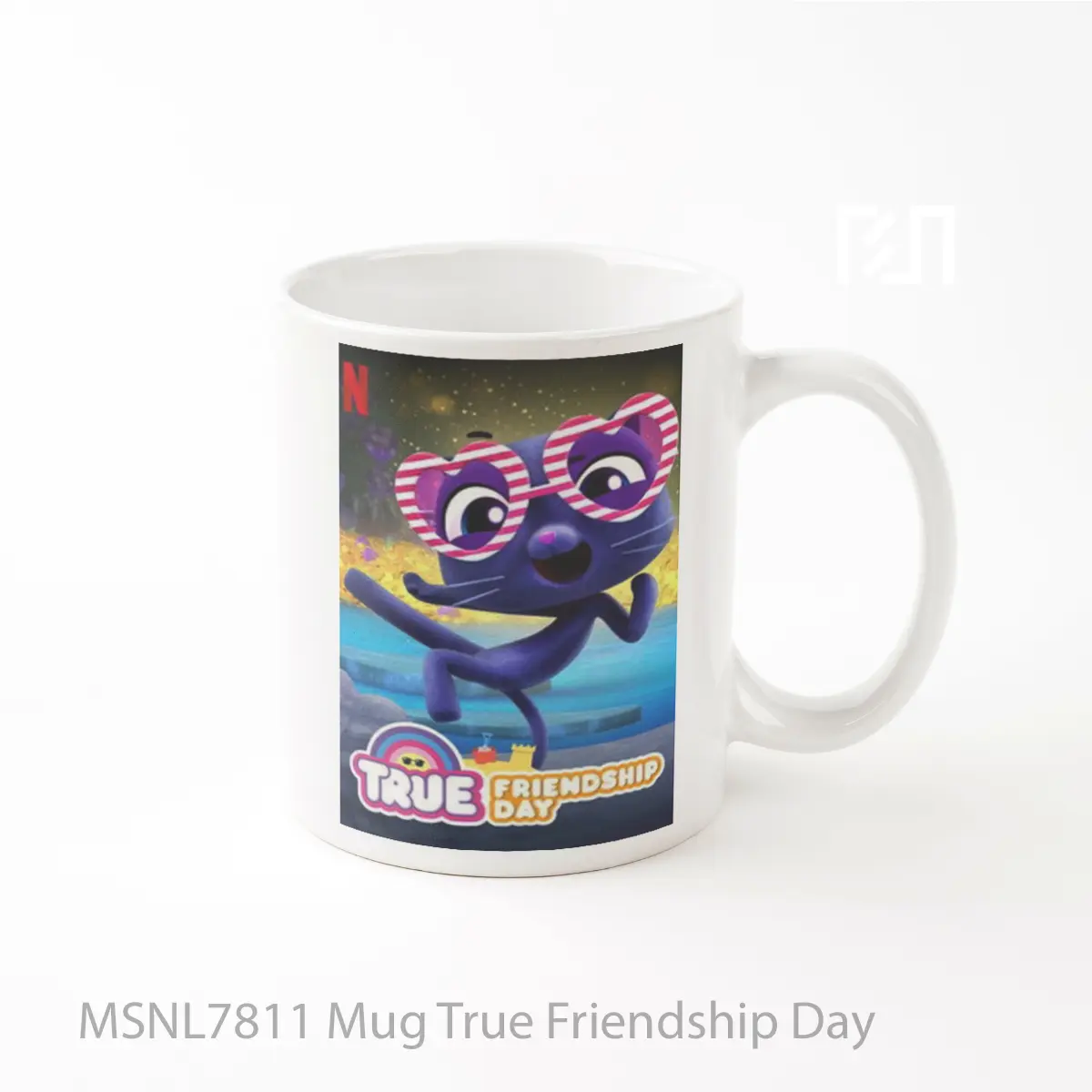 Mug True Friendship Day Gelas Keramik Tema Film MSNL7811