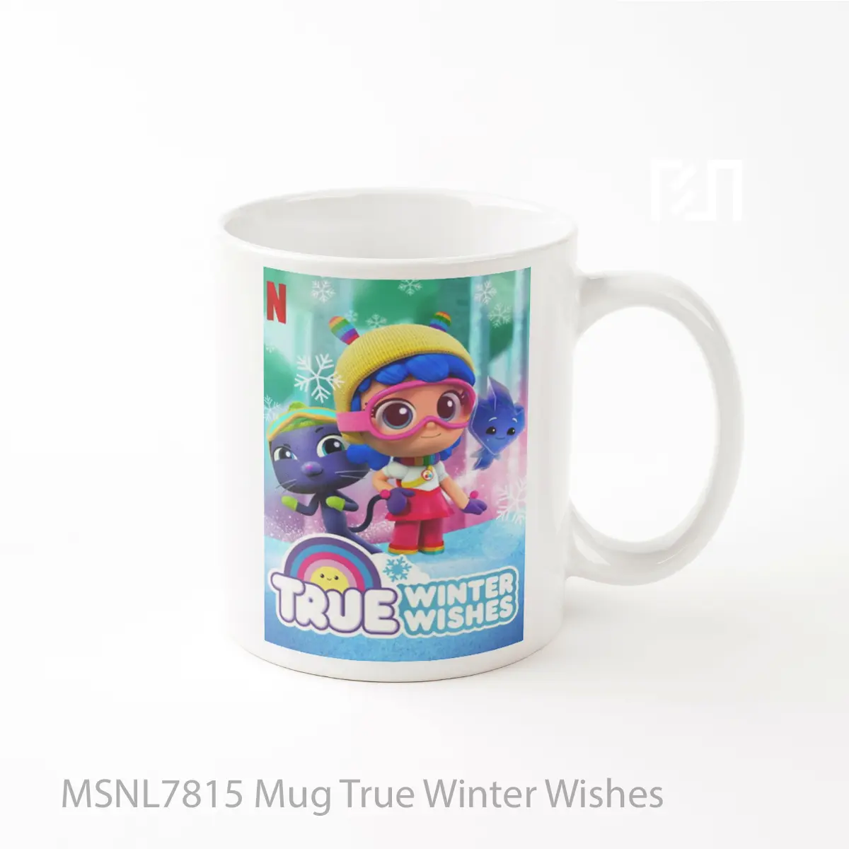 Mug True Winter Wishes Gelas Keramik Tema Film MSNL7815