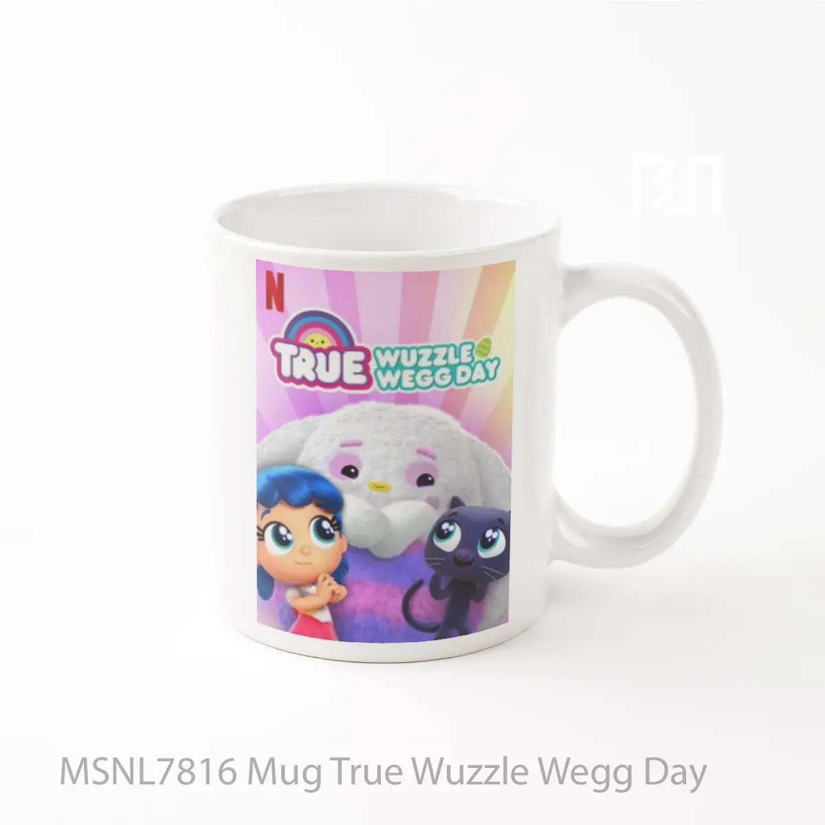 Mug True Wuzzle Wegg Day Gelas Keramik Tema Film MSNL7816