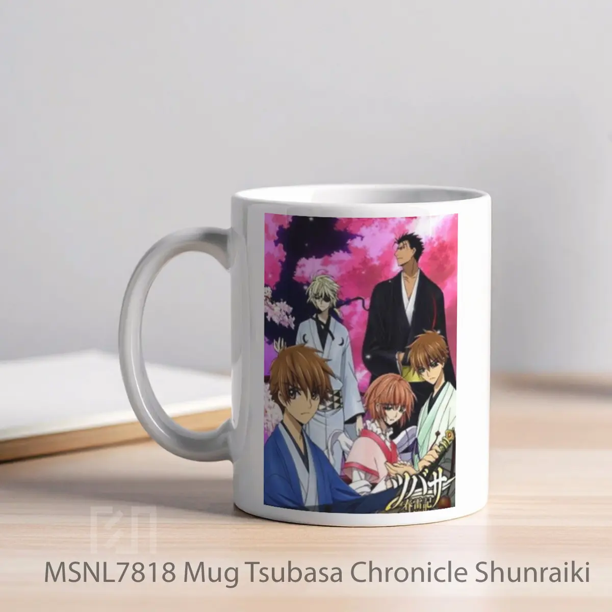 Mug Tsubasa Chronicle Shunraiki Gelas Keramik Tema Film MSNL7818 - Tampak Kiri