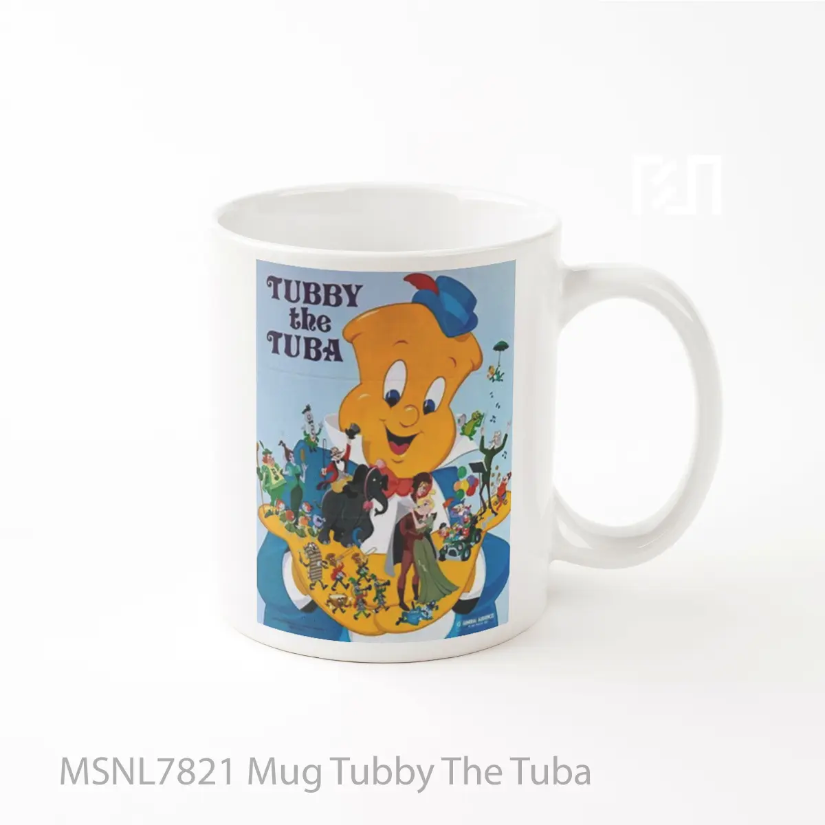 Mug Tubby The Tuba Gelas Keramik Tema Film MSNL7821