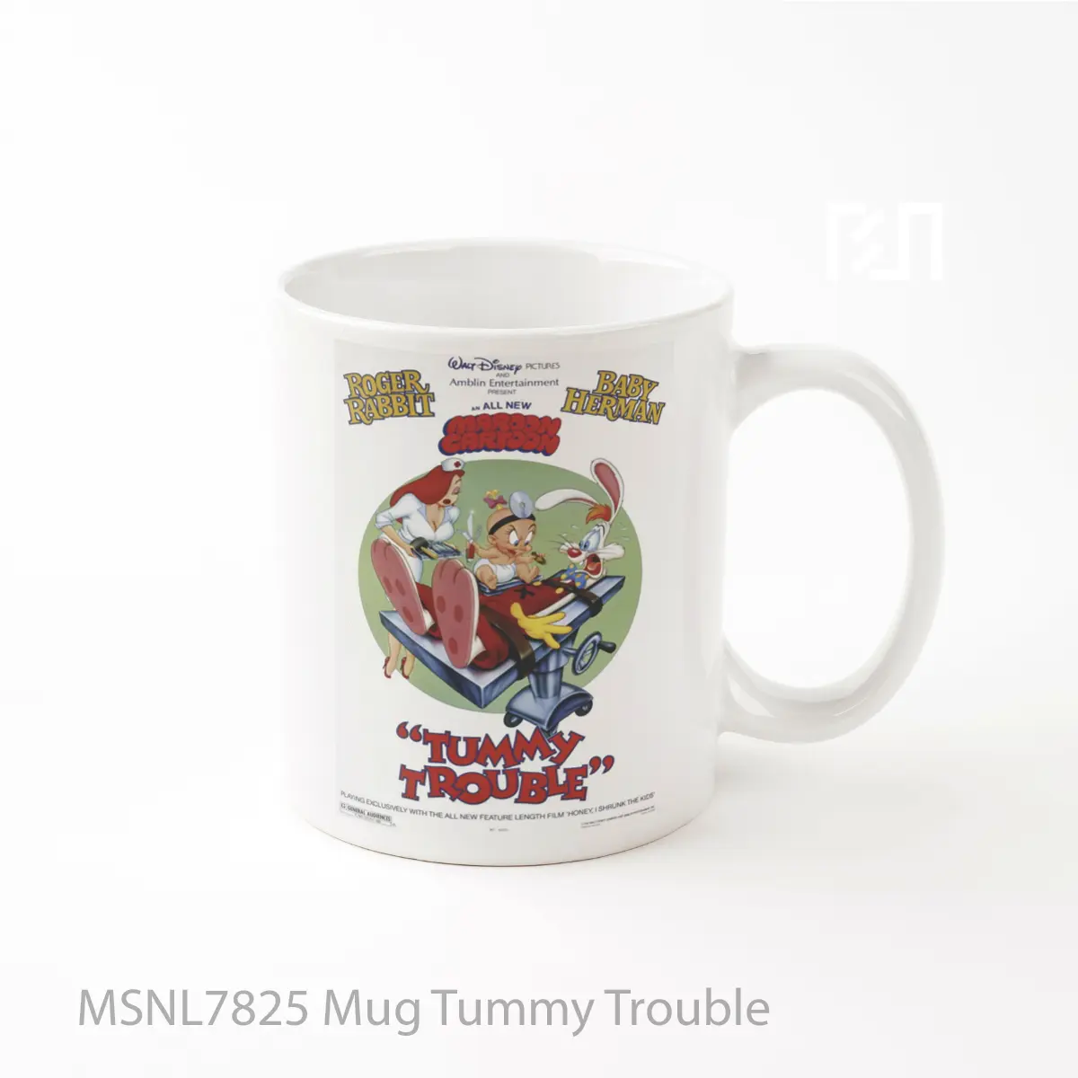 Mug Tummy Trouble Gelas Keramik Tema Film MSNL7825