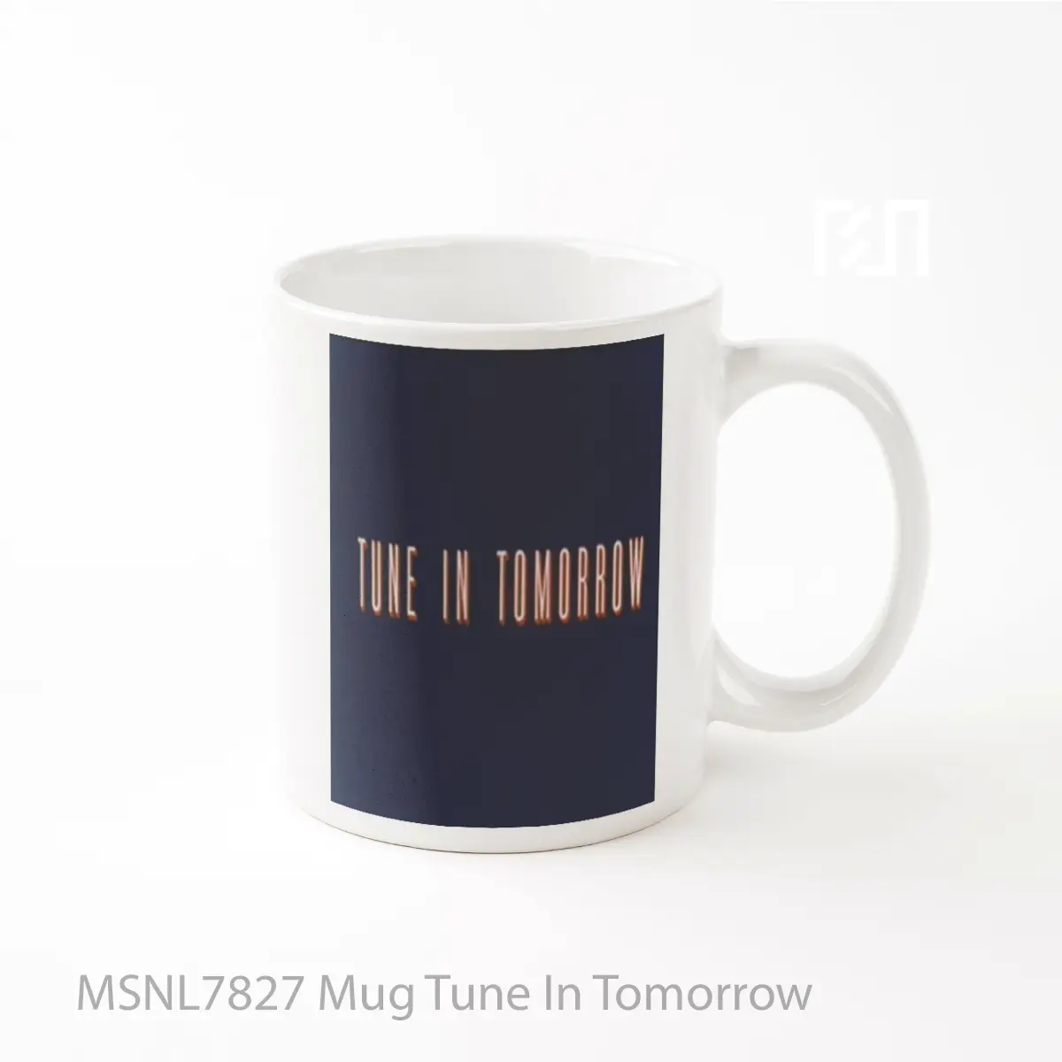 Mug Tune In Tomorrow Gelas Keramik Tema Film MSNL7827