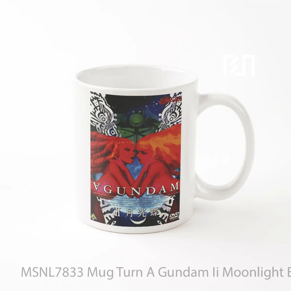 Mug Turn A Gundam Ii Moonlight Butterfly Gelas Keramik Tema Film MSNL7833