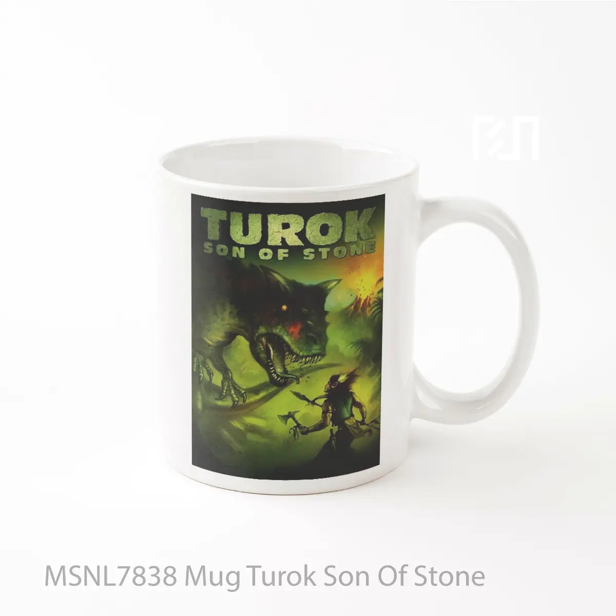 Mug Turok Son Of Stone Gelas Keramik Tema Film MSNL7838