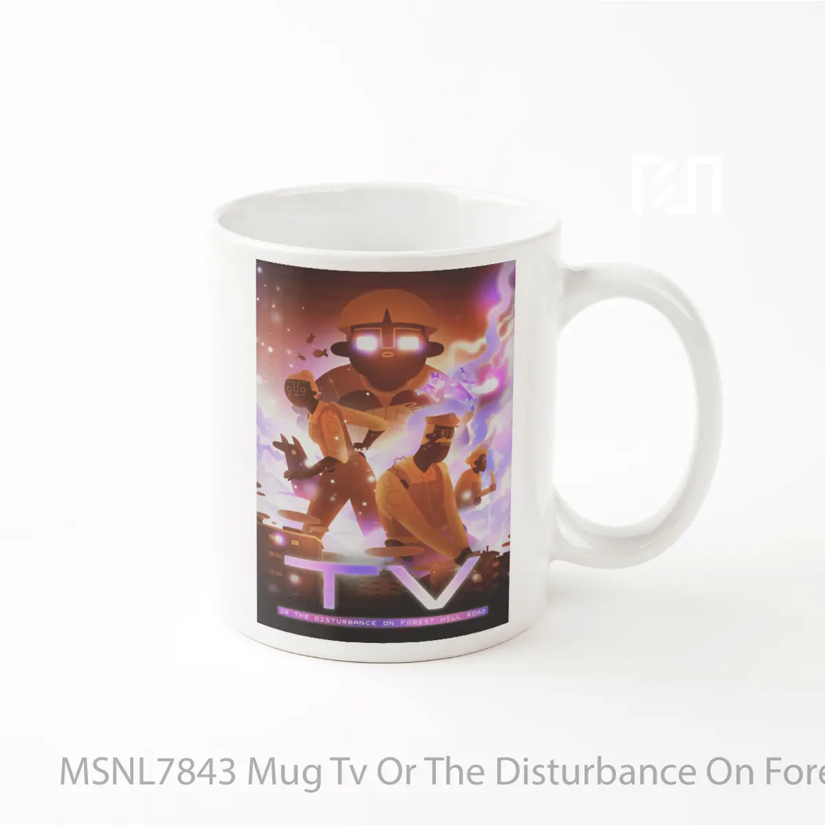 Mug Tv Or The Disturbance On Forest Hill Road Gelas Keramik Tema Film MSNL7843