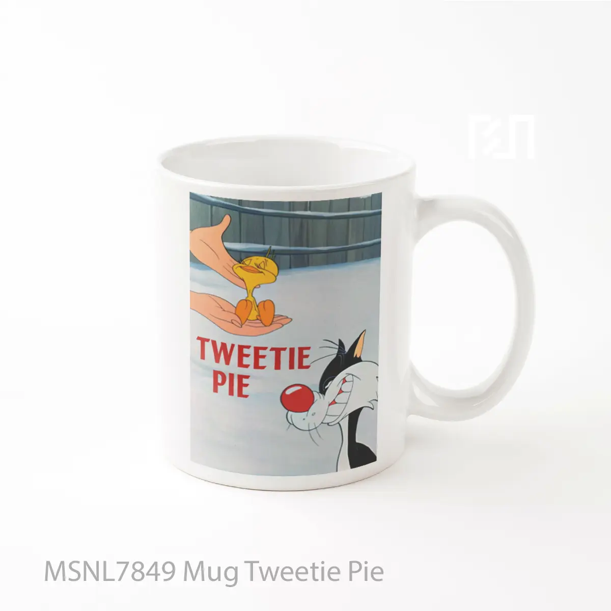 Mug Tweetie Pie Gelas Keramik Tema Film MSNL7849