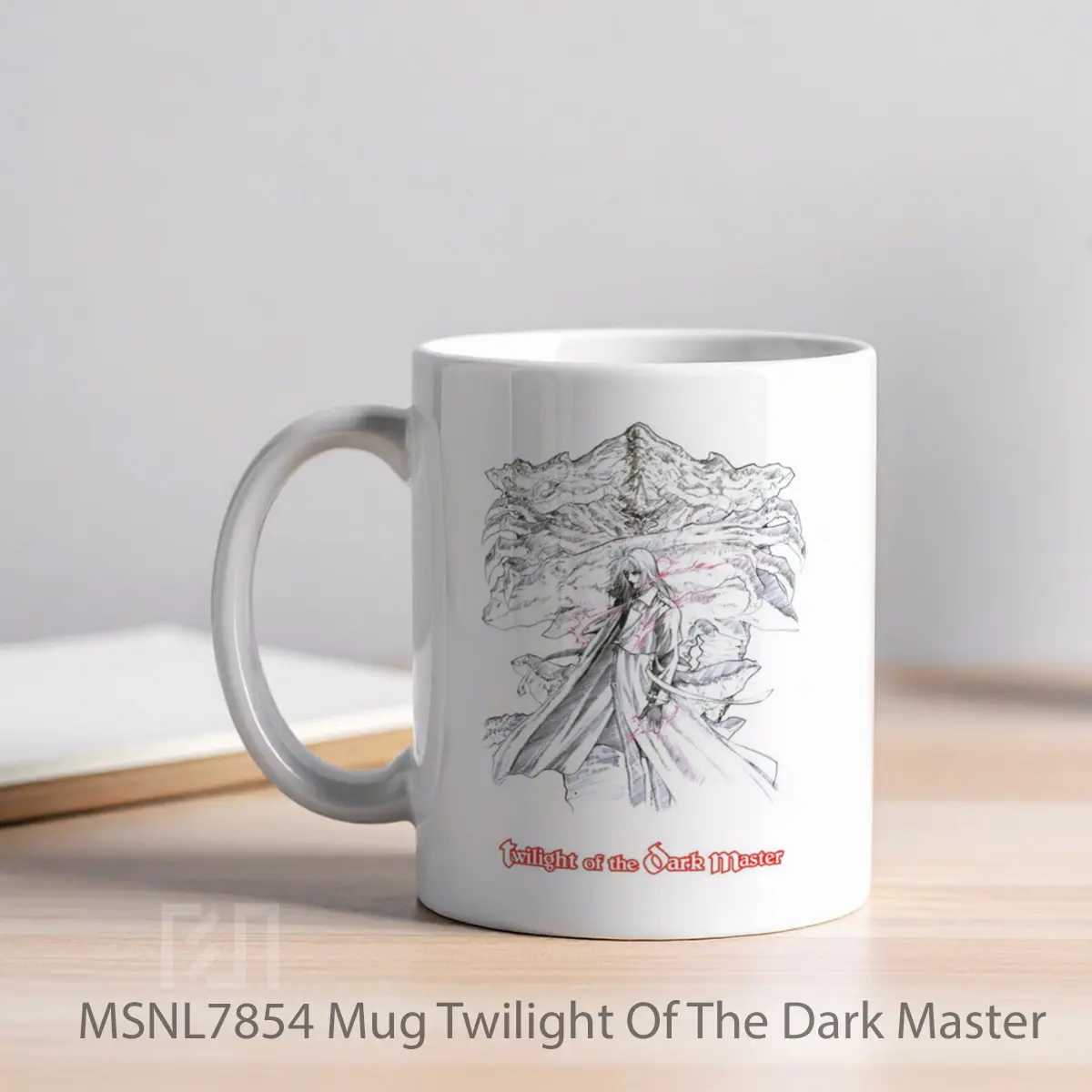 Mug Twilight Of The Dark Master Gelas Keramik Tema Film MSNL7854 - Tampak Kiri