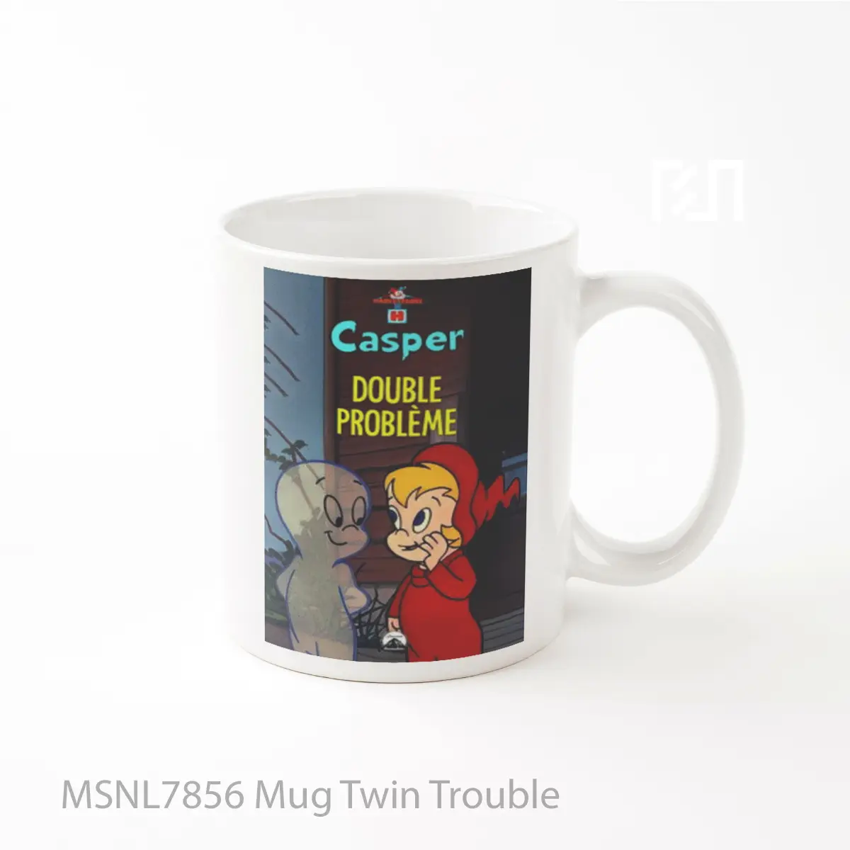 Mug Twin Trouble Gelas Keramik Tema Film MSNL7856