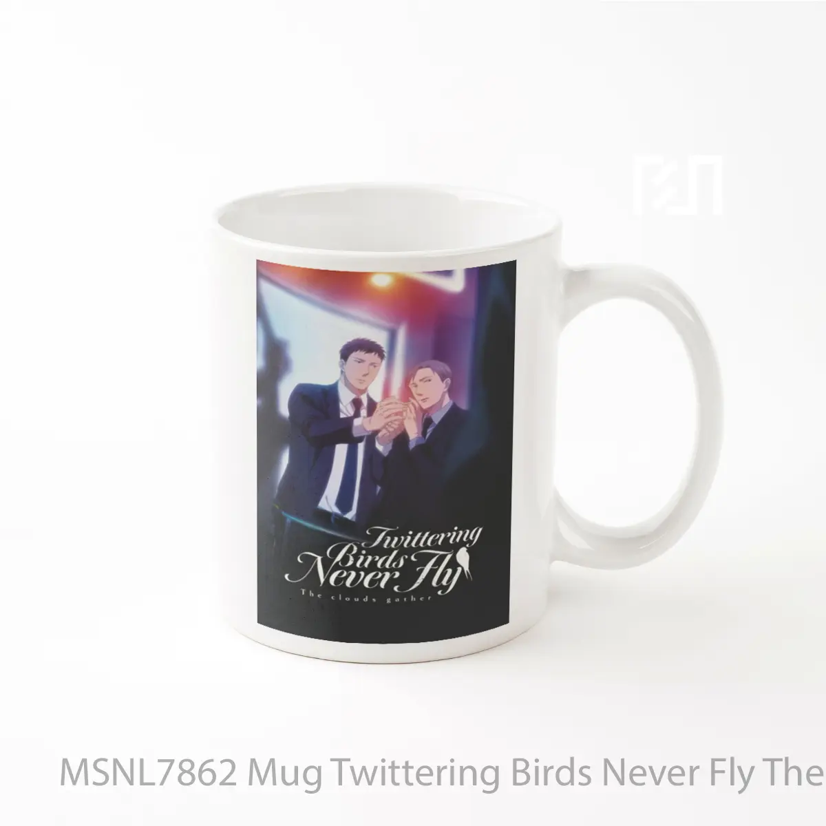 Mug Twittering Birds Never Fly The Clouds Gather Gelas Keramik Tema Film MSNL7862