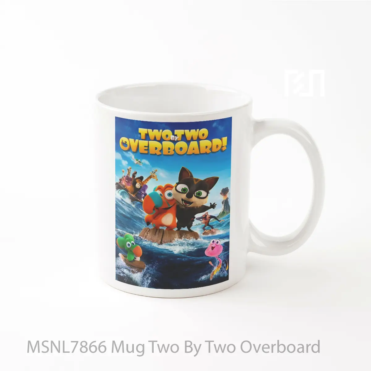 Mug Two By Two Overboard Gelas Keramik Tema Film MSNL7866