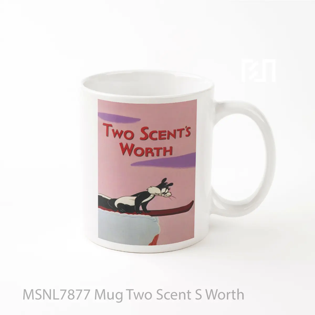 Mug Two Scent S Worth Gelas Keramik Tema Film MSNL7877