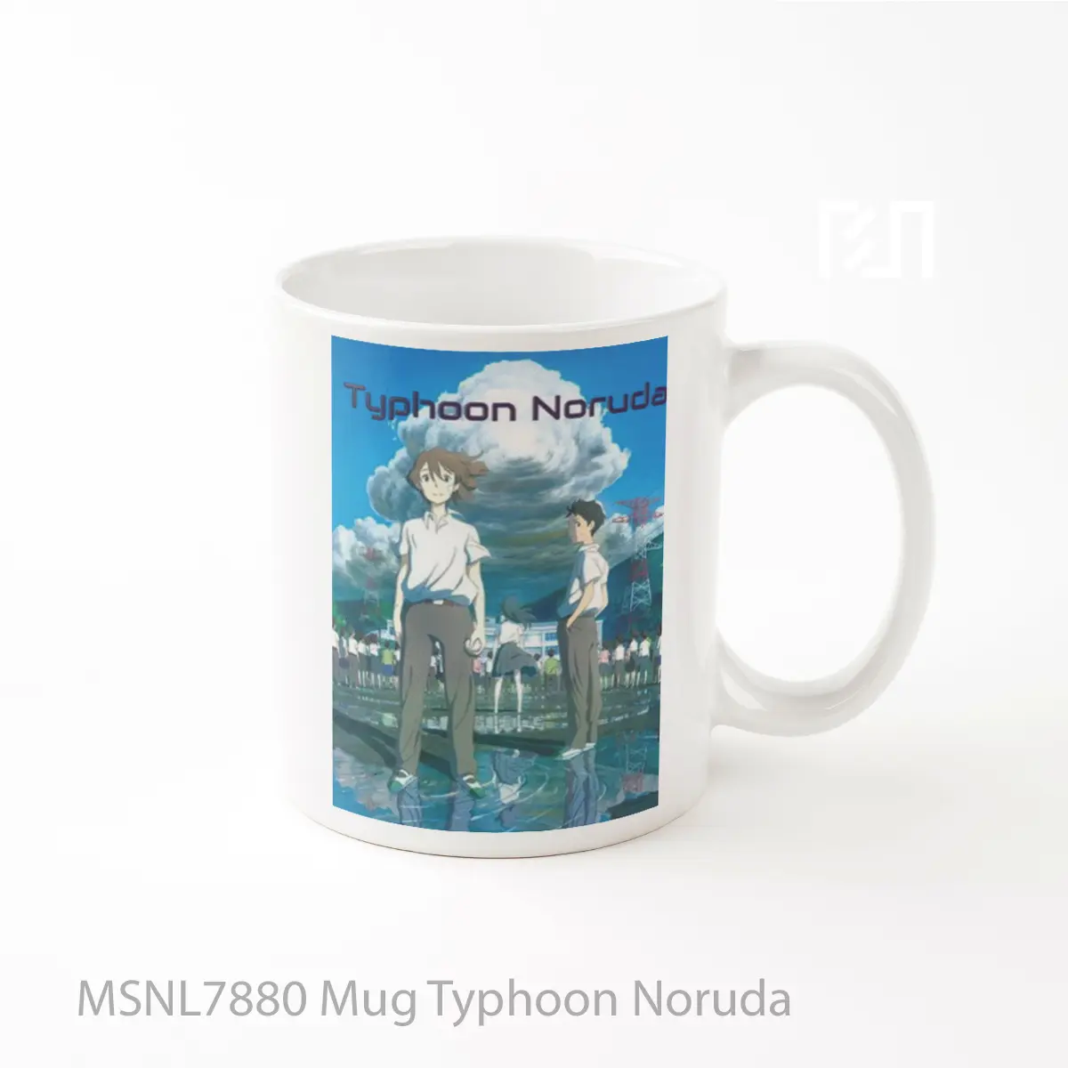 Mug Typhoon Noruda Gelas Keramik Tema Film MSNL7880