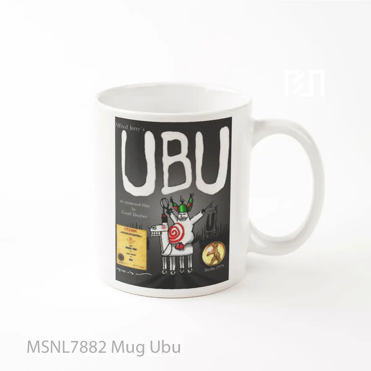 Mug Ubu Gelas Keramik Tema Film MSNL7882