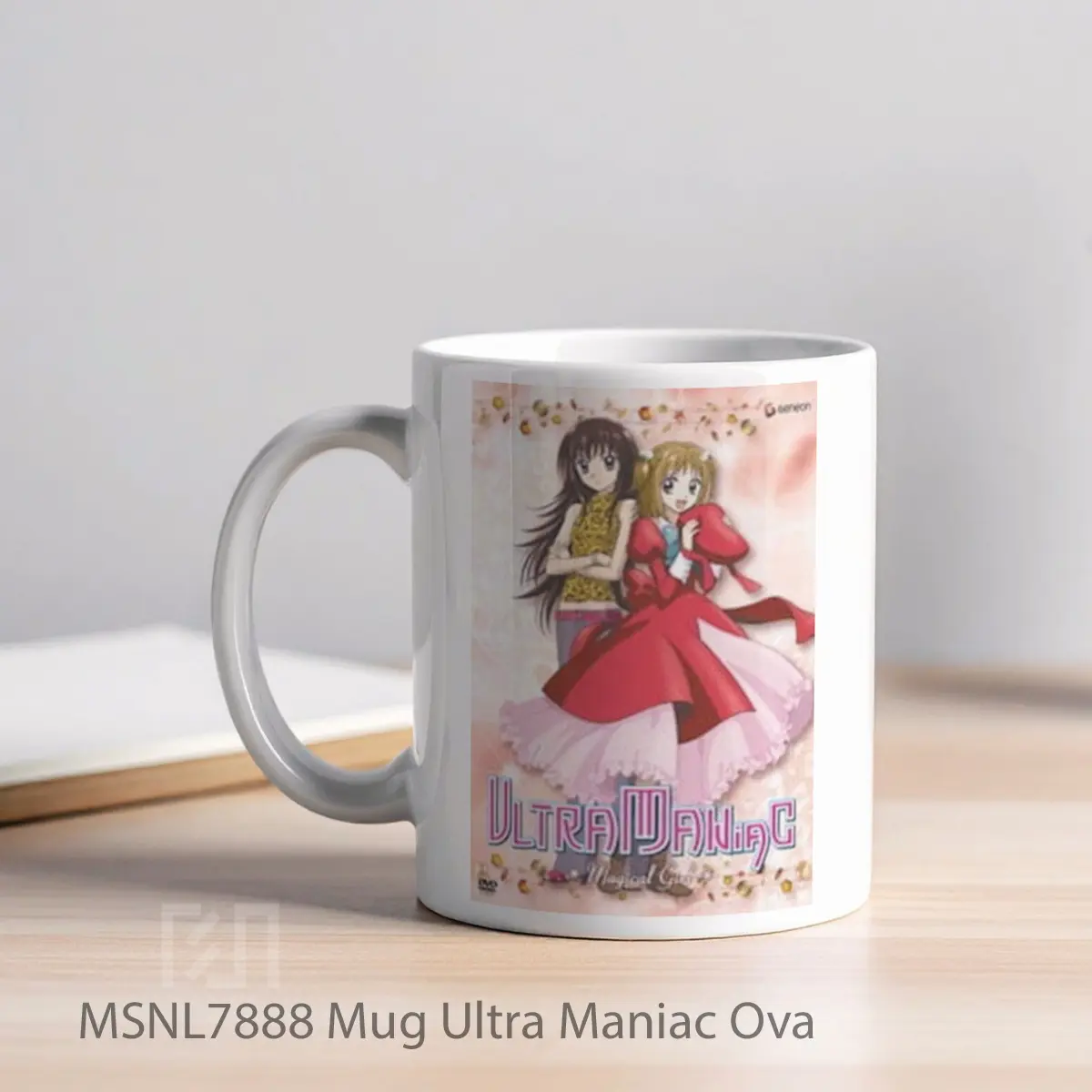 Mug Ultra Maniac Ova Gelas Keramik Tema Film MSNL7888 - Tampak Kiri