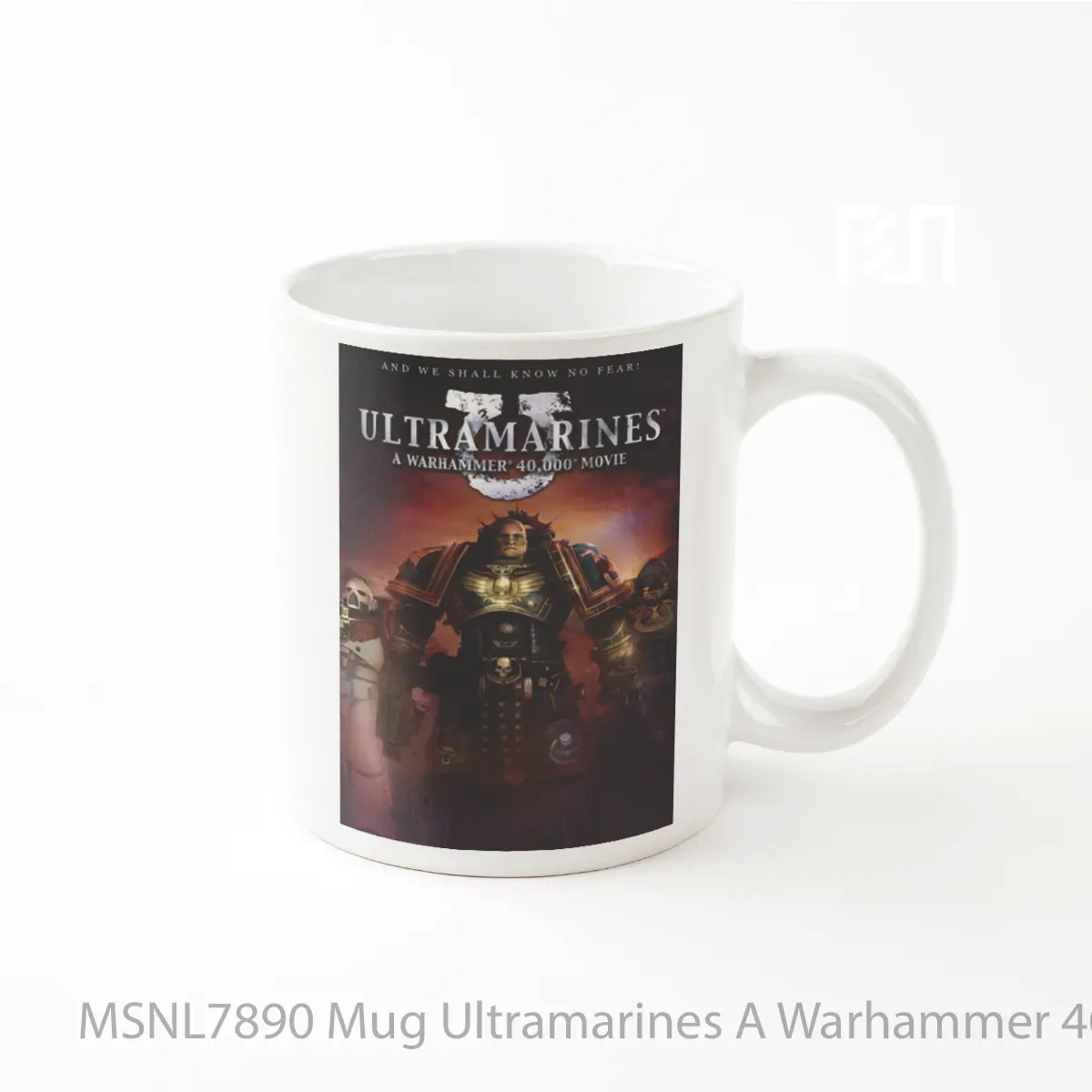 Mug Ultramarines A Warhammer 40 000 Movie Gelas Keramik Tema Film MSNL7890