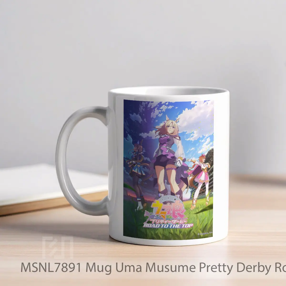 Mug Uma Musume Pretty Derby Road To The Top Gelas Keramik Tema Film MSNL7891 - Tampak Kiri