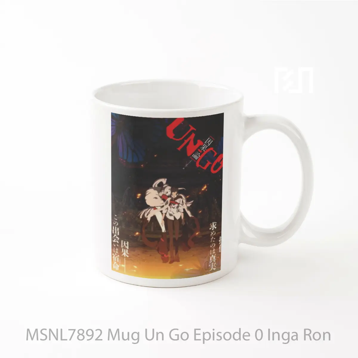 Mug Un Go Episode 0 Inga Ron Gelas Keramik Tema Film MSNL7892