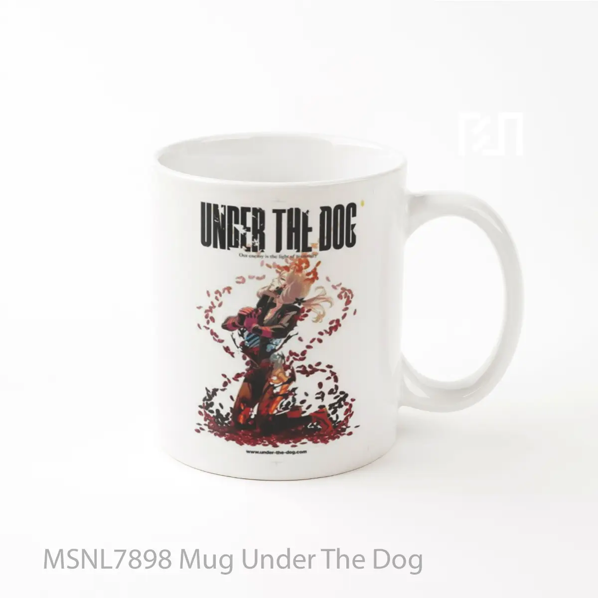 Mug Under The Dog Gelas Keramik Tema Film MSNL7898