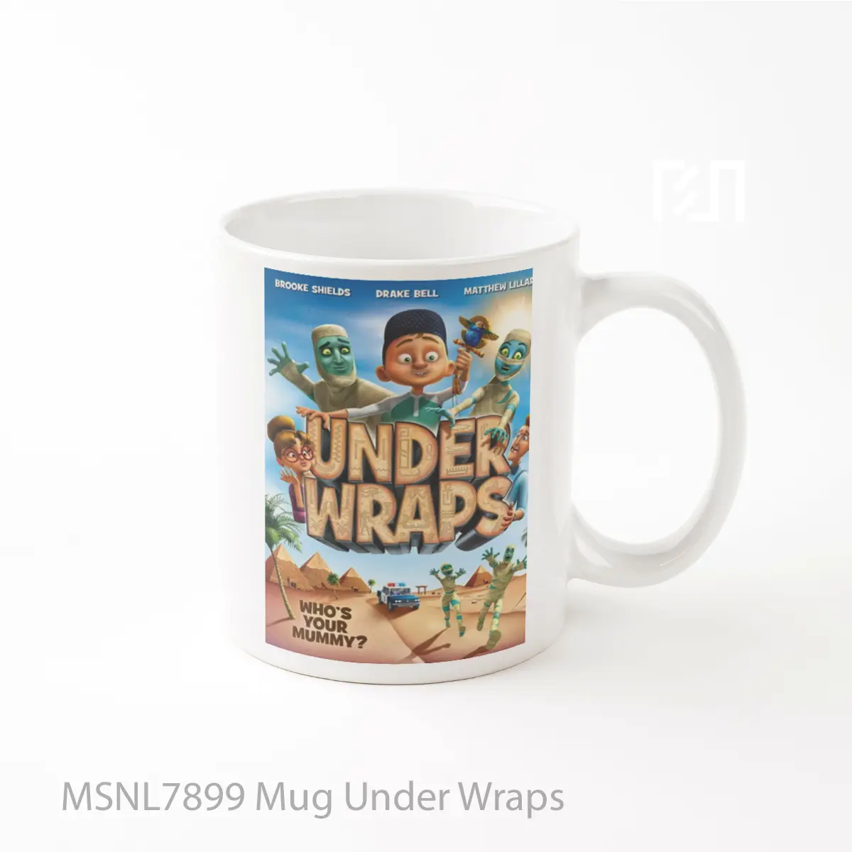 Mug Under Wraps Gelas Keramik Tema Film MSNL7899