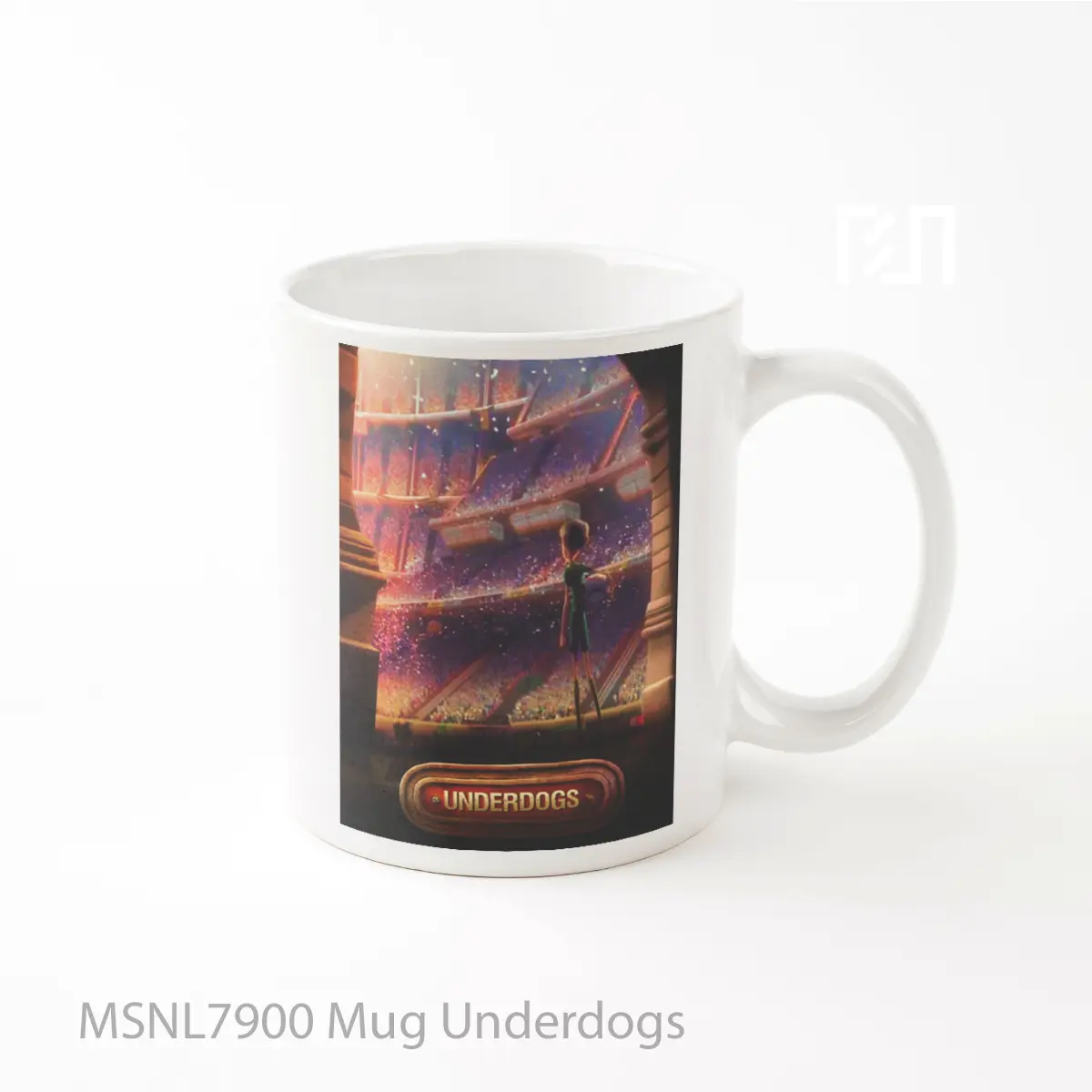 Mug Underdogs Gelas Keramik Tema Film MSNL7900
