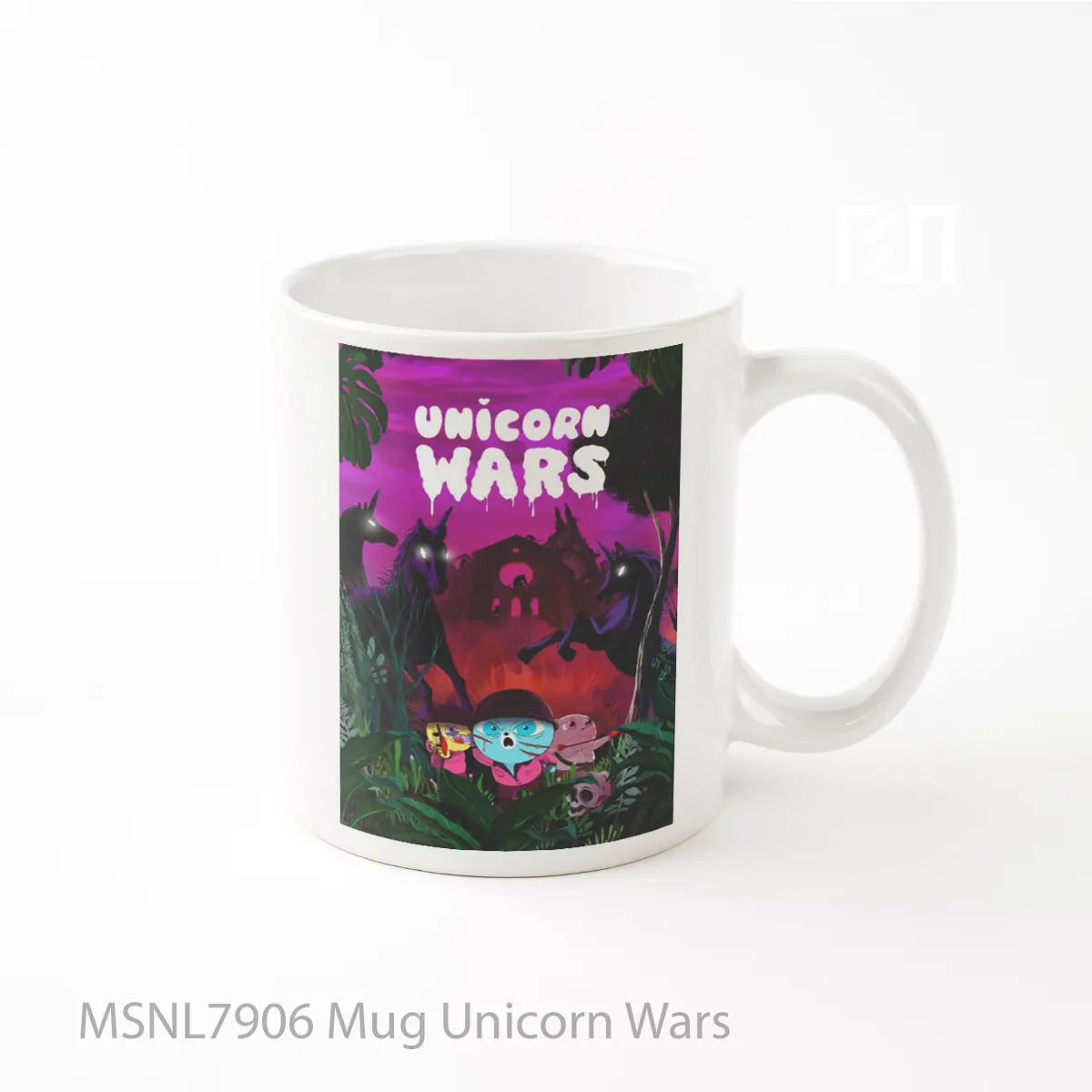 Mug Unicorn Wars Gelas Keramik Tema Film MSNL7906