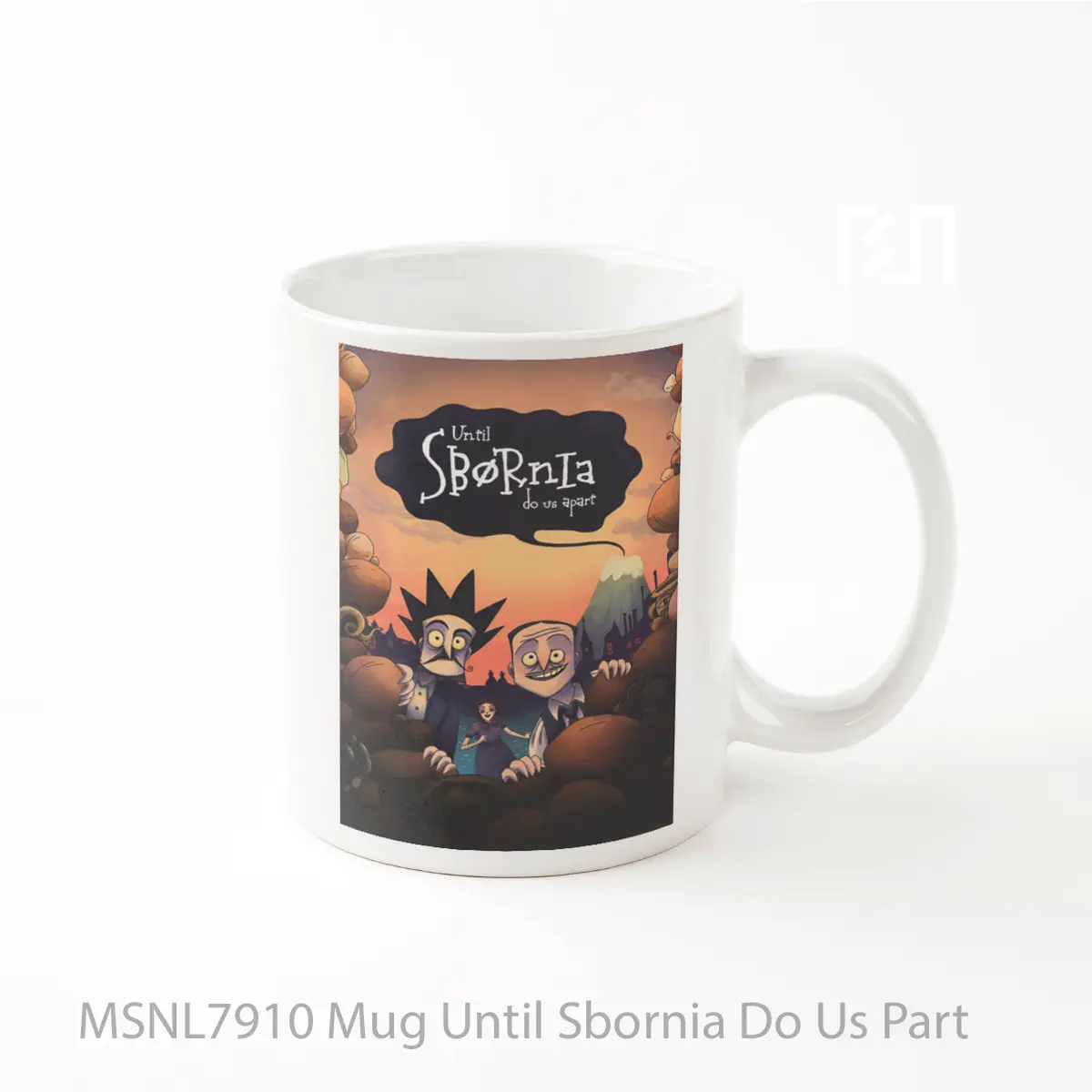 Mug Until Sbornia Do Us Part Gelas Keramik Tema Film MSNL7910