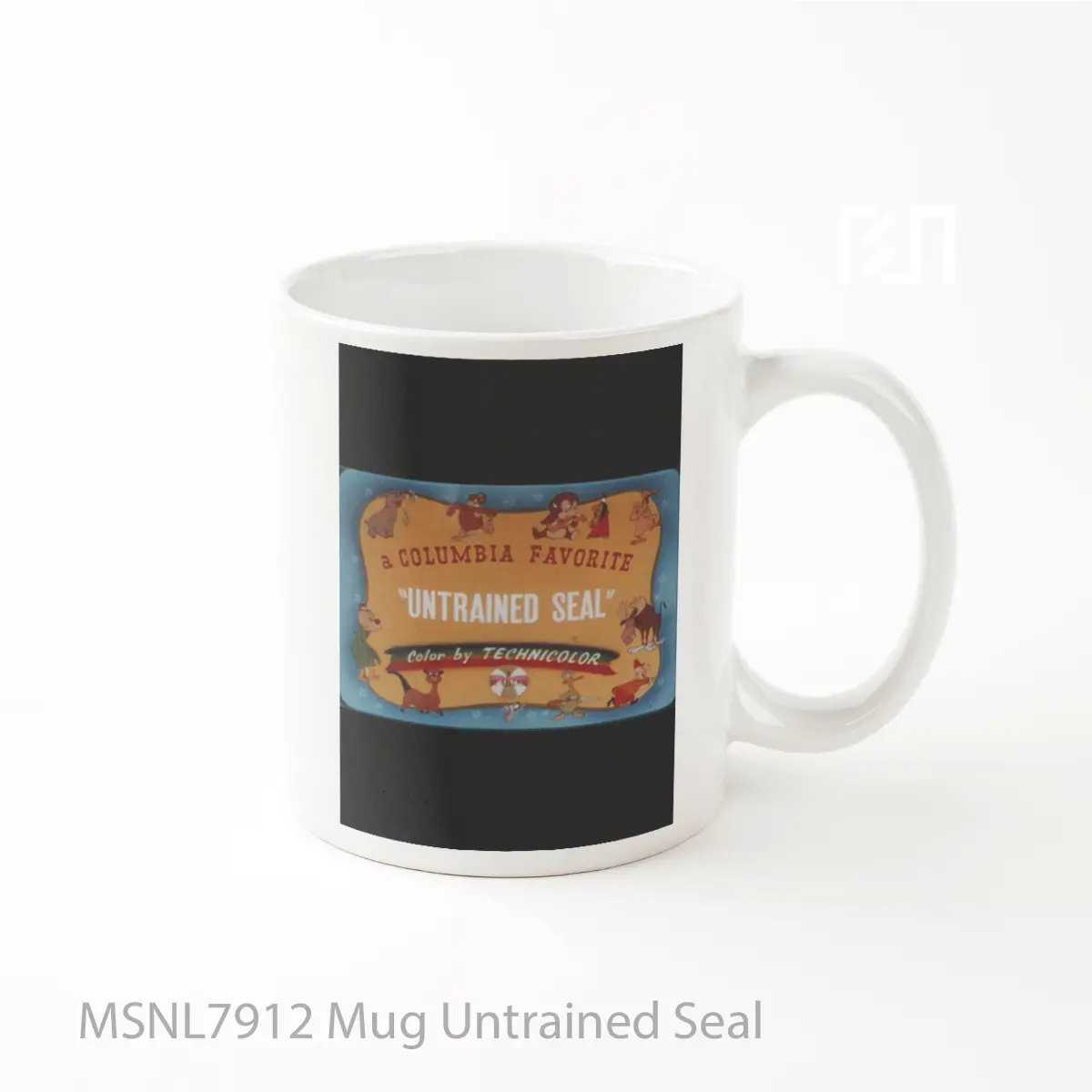 Mug Untrained Seal Gelas Keramik Tema Film MSNL7912