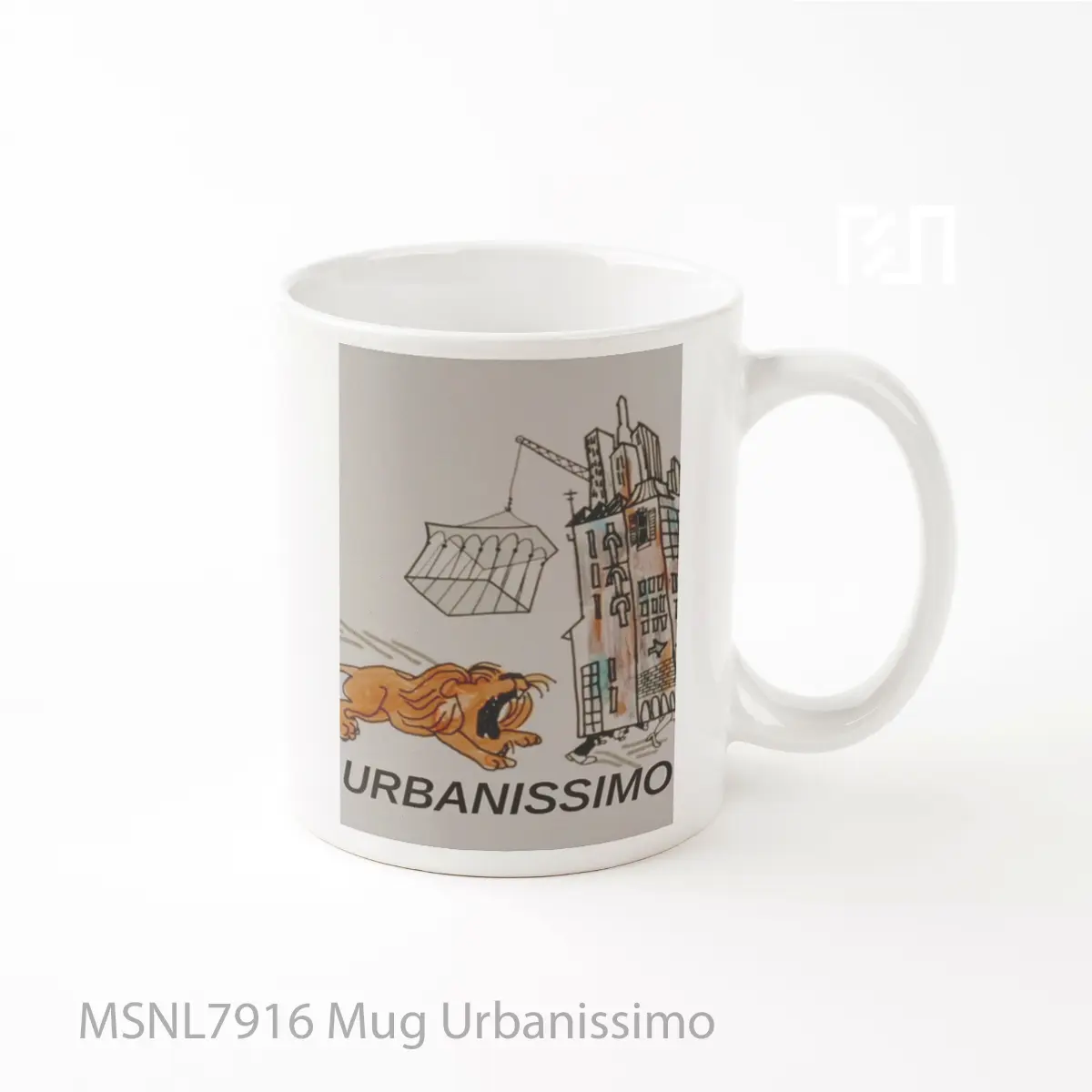 Mug Urbanissimo Gelas Keramik Tema Film MSNL7916