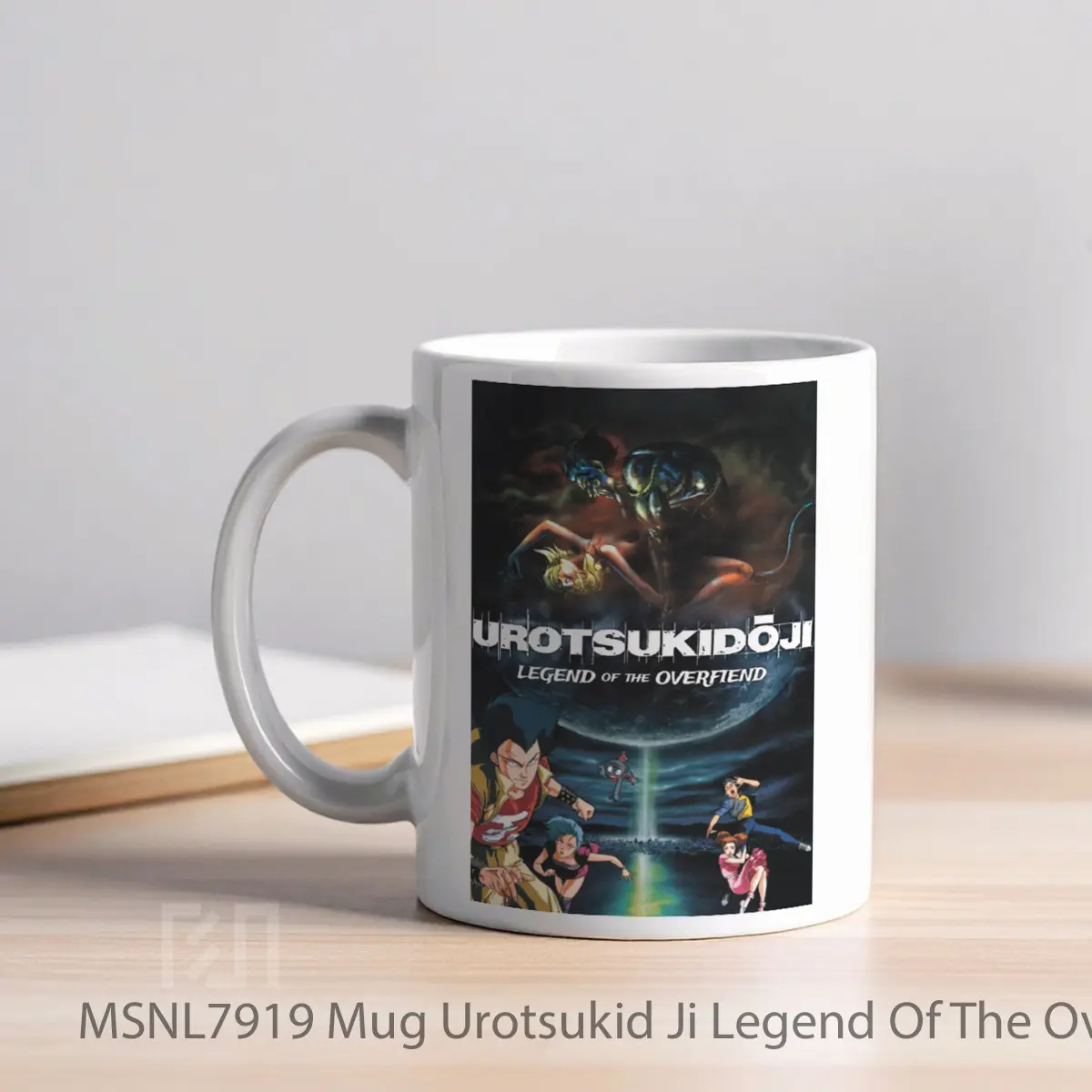 Mug Urotsukid Ji Legend Of The Overfiend Gelas Keramik Tema Film MSNL7919 - Tampak Kiri