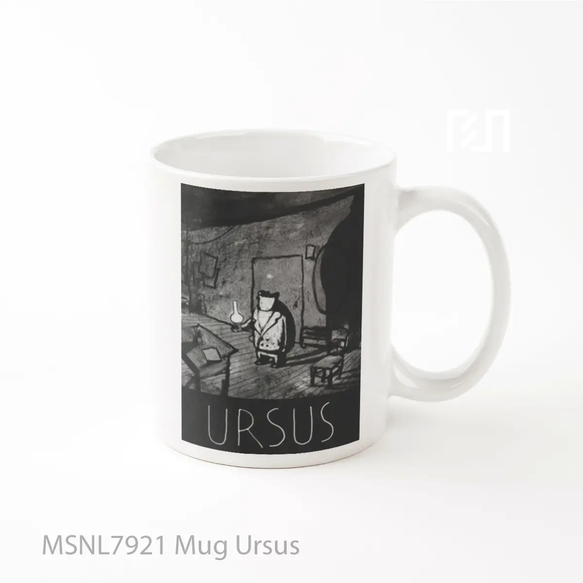 Mug Ursus Gelas Keramik Tema Film MSNL7921