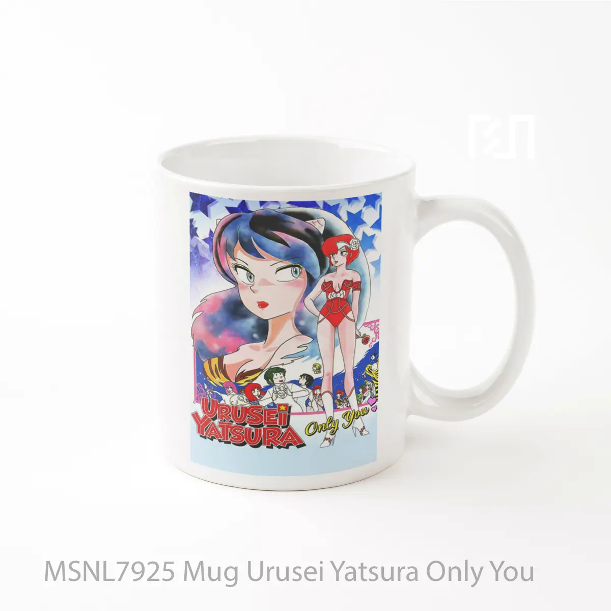 Mug Urusei Yatsura Only You Gelas Keramik Tema Film MSNL7925
