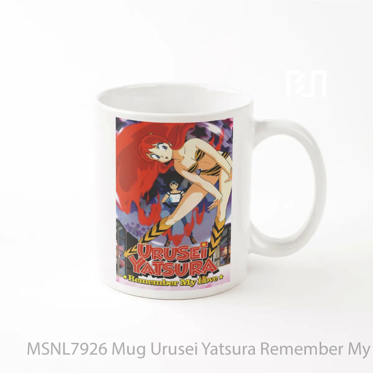 Mug Urusei Yatsura Remember My Love Gelas Keramik Tema Film MSNL7926