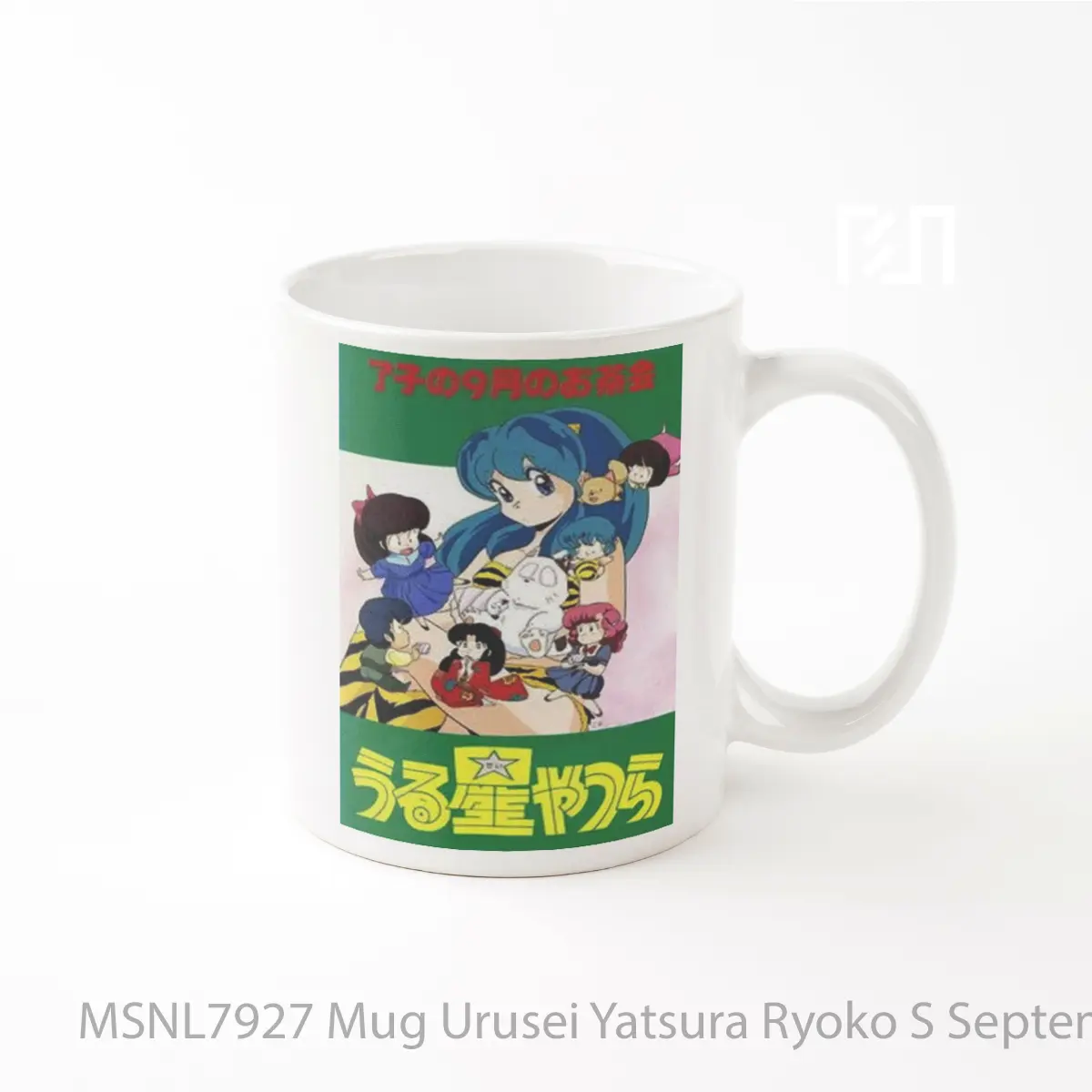 Mug Urusei Yatsura Ryoko S September Tea Party Gelas Keramik Tema Film MSNL7927