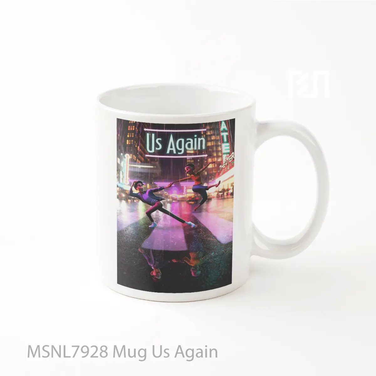 Mug Us Again Gelas Keramik Tema Film MSNL7928