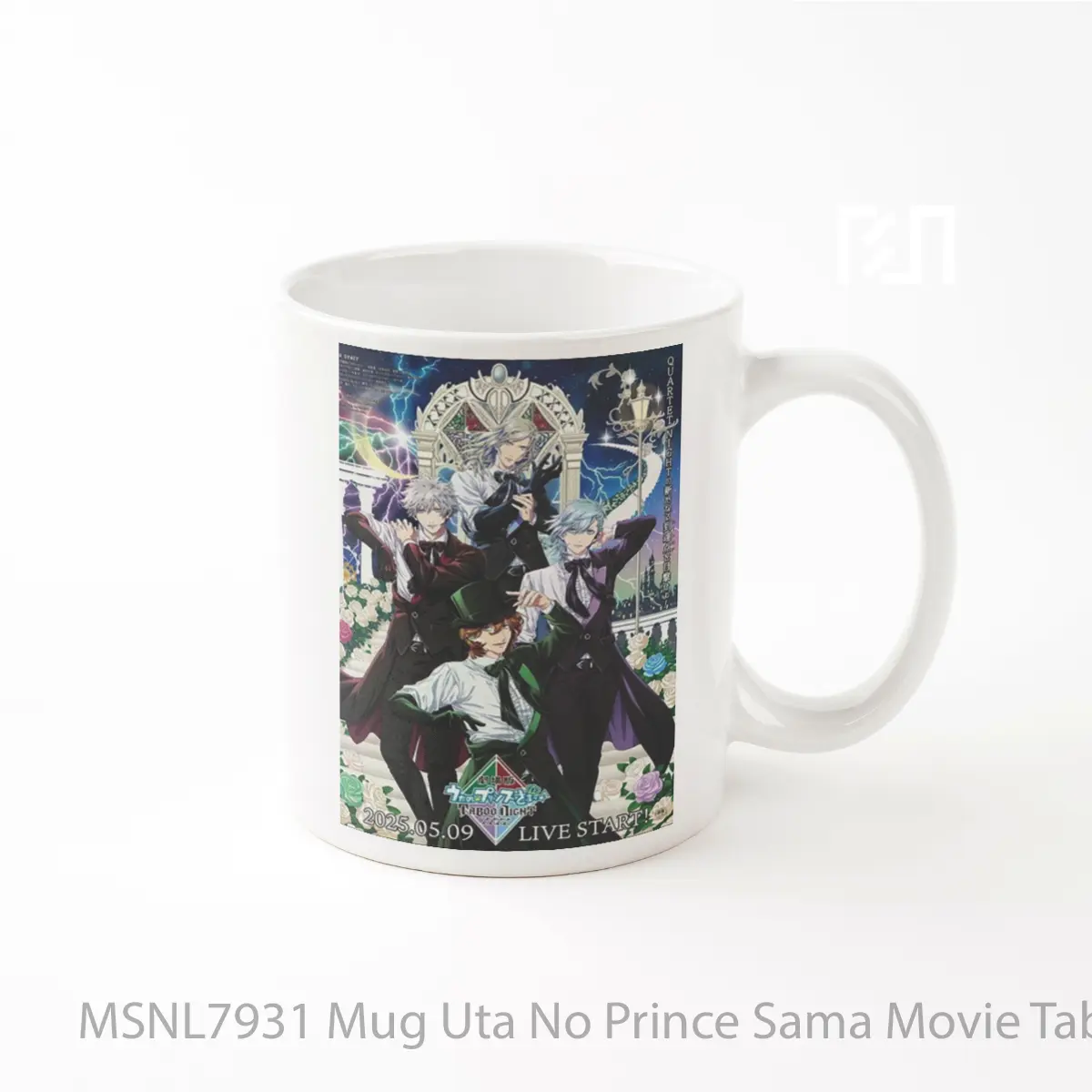 Mug Uta No Prince Sama Movie Taboo Night Kisses Gelas Keramik Tema Film MSNL7931